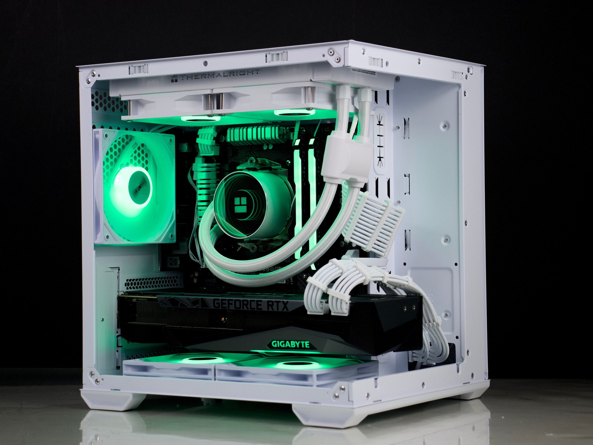❄️1440P Powerhouse❄️ - RTX 3080 TI, Ryzen 7 5700X, 32GB RGB RAM, 1TB NVMe - Whiteout/WiFi/ARGB