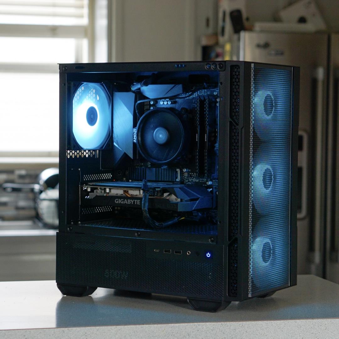 1080p Gaming PC - GTX 1650 Super Ryzen 3 3200g 512gb M.2 SSD Windows 11