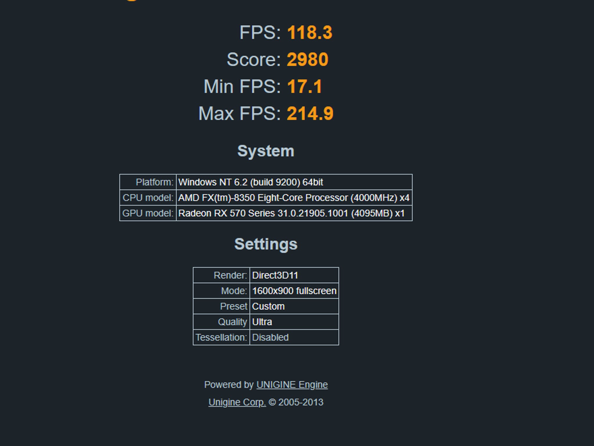 GaminG PC AMD FX 8350 4.0GHZ 8 CORES 16GB RAM 1TR SSD RX 570 GPU X DVD RW+ NEW 20 INCH MONITOR