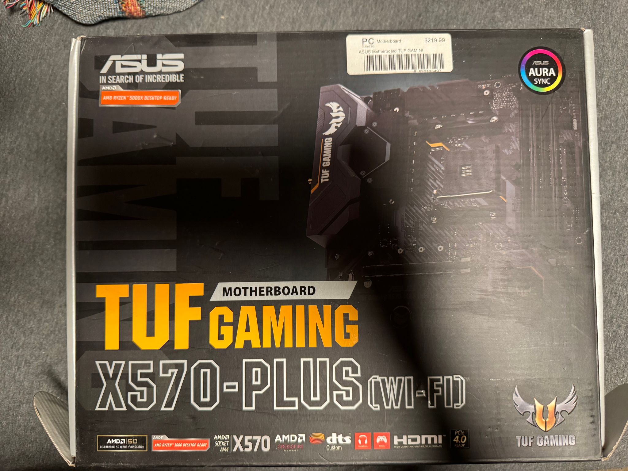 CPU/RAM/MOBO Bundle: 5800X3D 32GB DDR4-3600 X570 MB