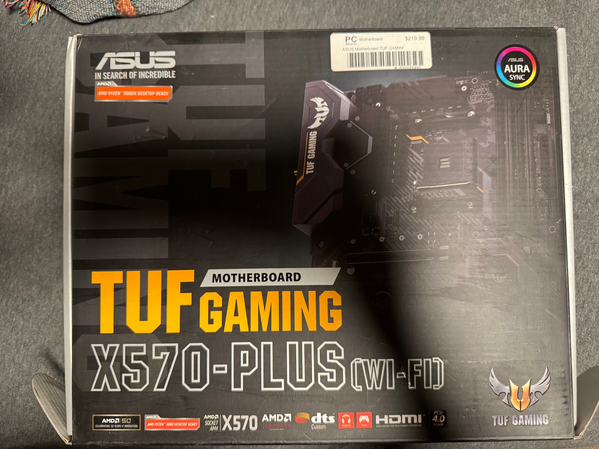 CPU/RAM/MOBO Bundle: 5800X3D 32GB DDR4-3600 X570 MB