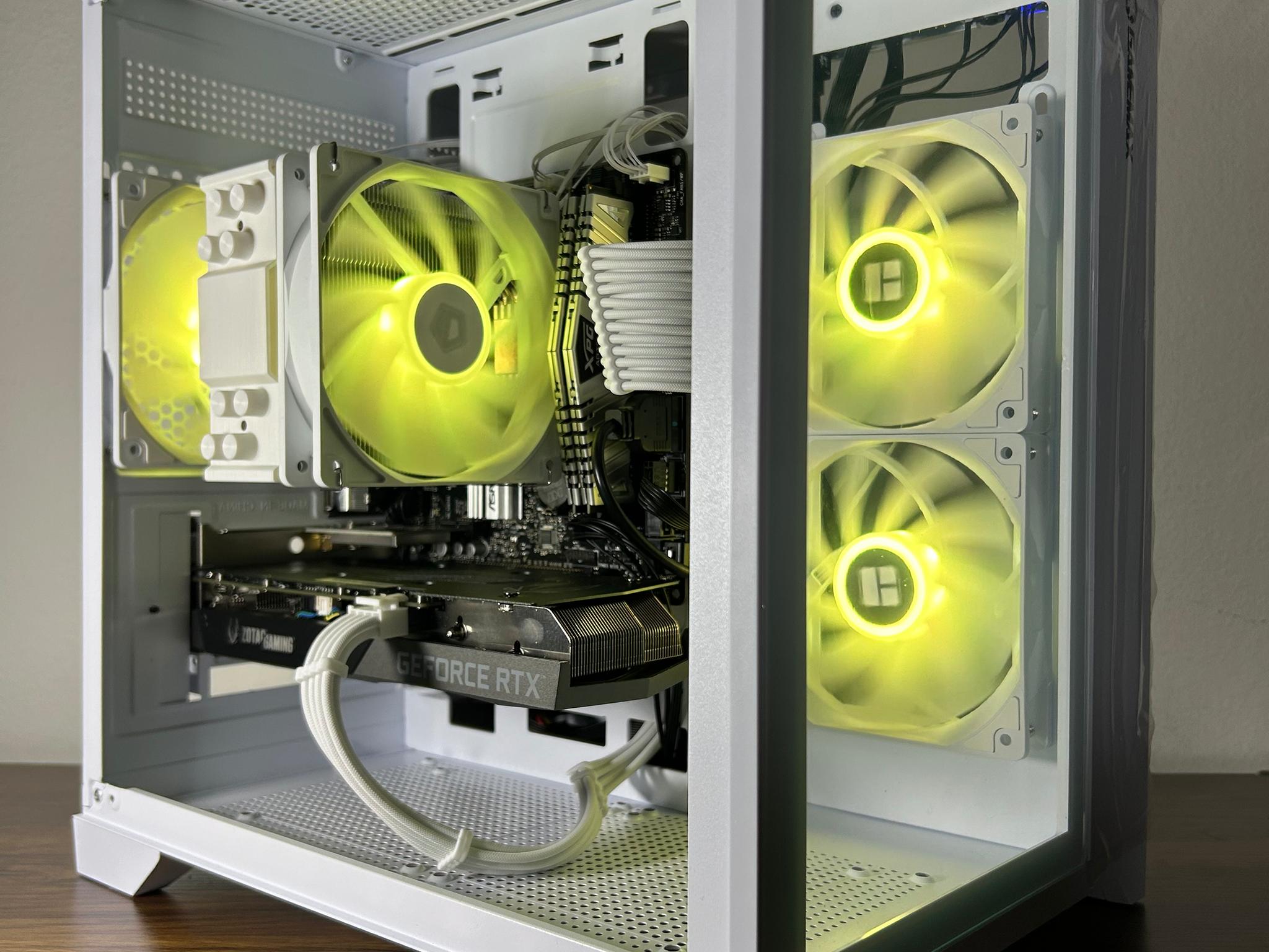 Beast White Gaming PC (RTX 3060, i7)