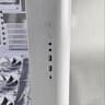 White PC Case with Tempered Glass w/ 7 RGB Fans