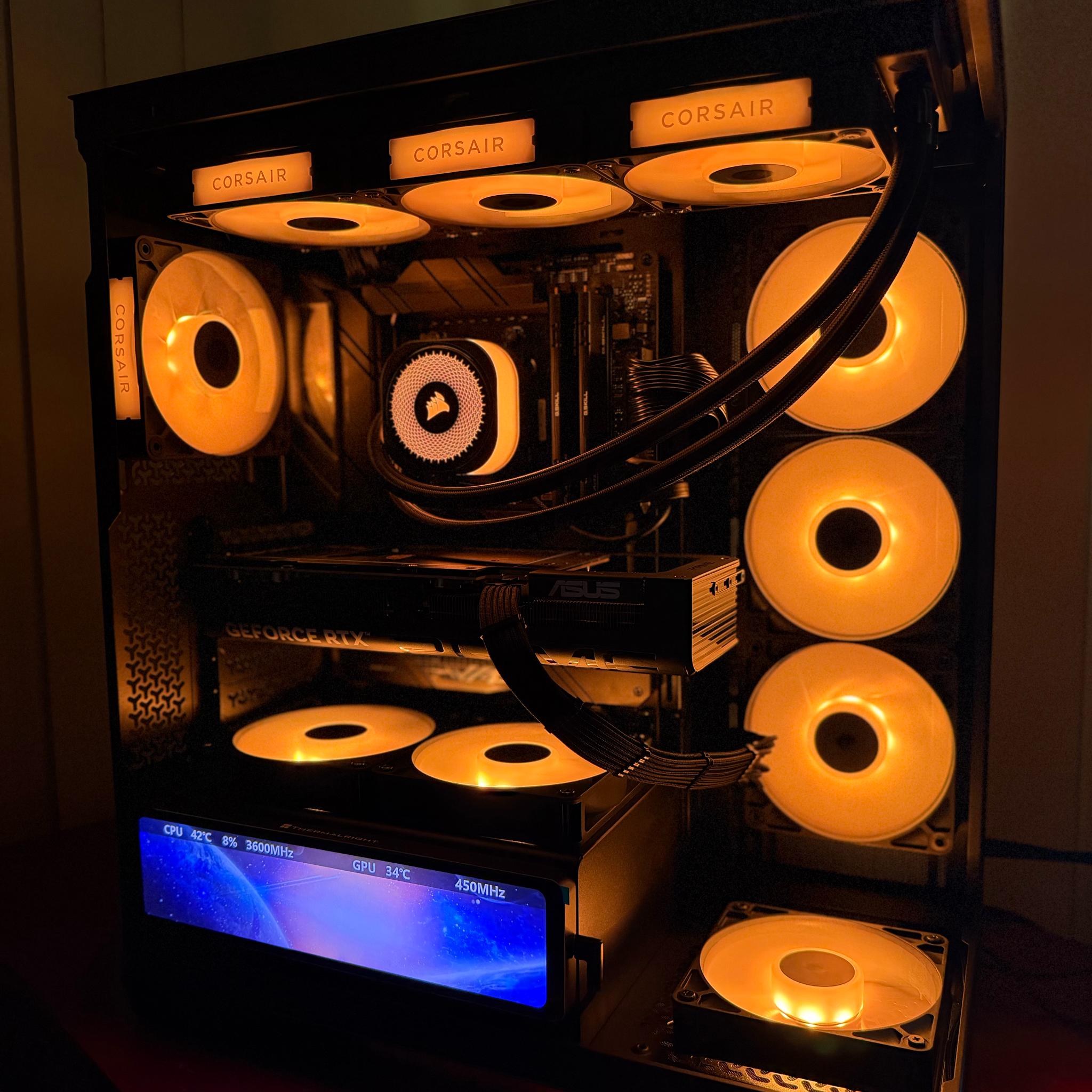 "Event Horizon" Ryzen 7 7800X3D, RTX 5070 Ti 16GB, 32GB DDR5-6000, 2TB Gen4 NVMe, 11.3" LCD Display