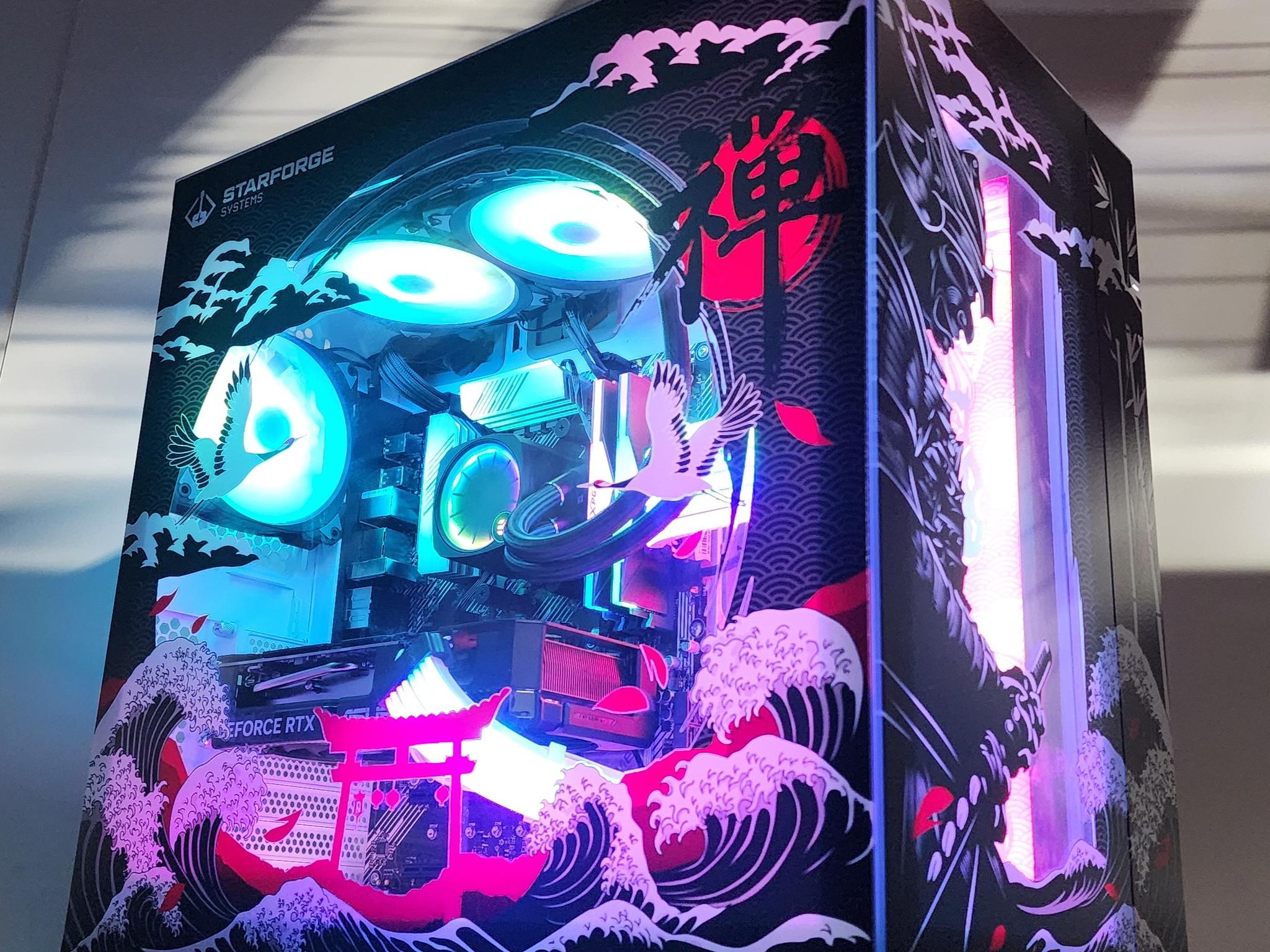 Gaming PC Ryzen 7 5700  32GB RAM 1TB SSD RTX 5060 Ti 16GB Windows 11 Computer