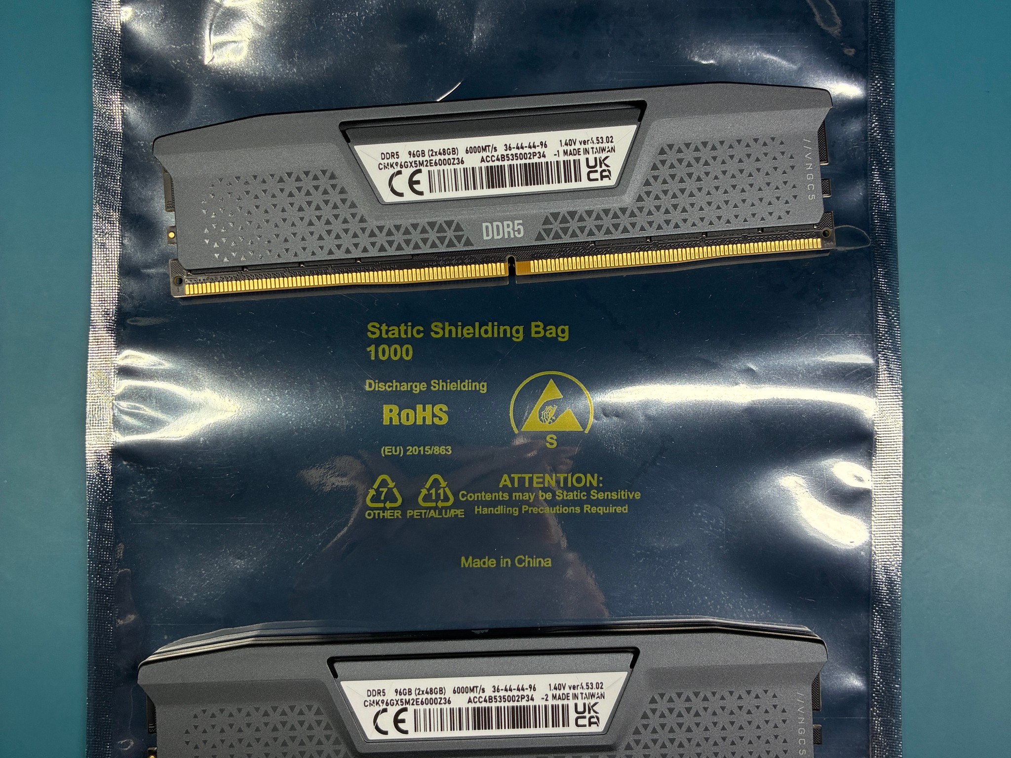 Corsair Vengeance DDR5 96GB kit (Memory)
