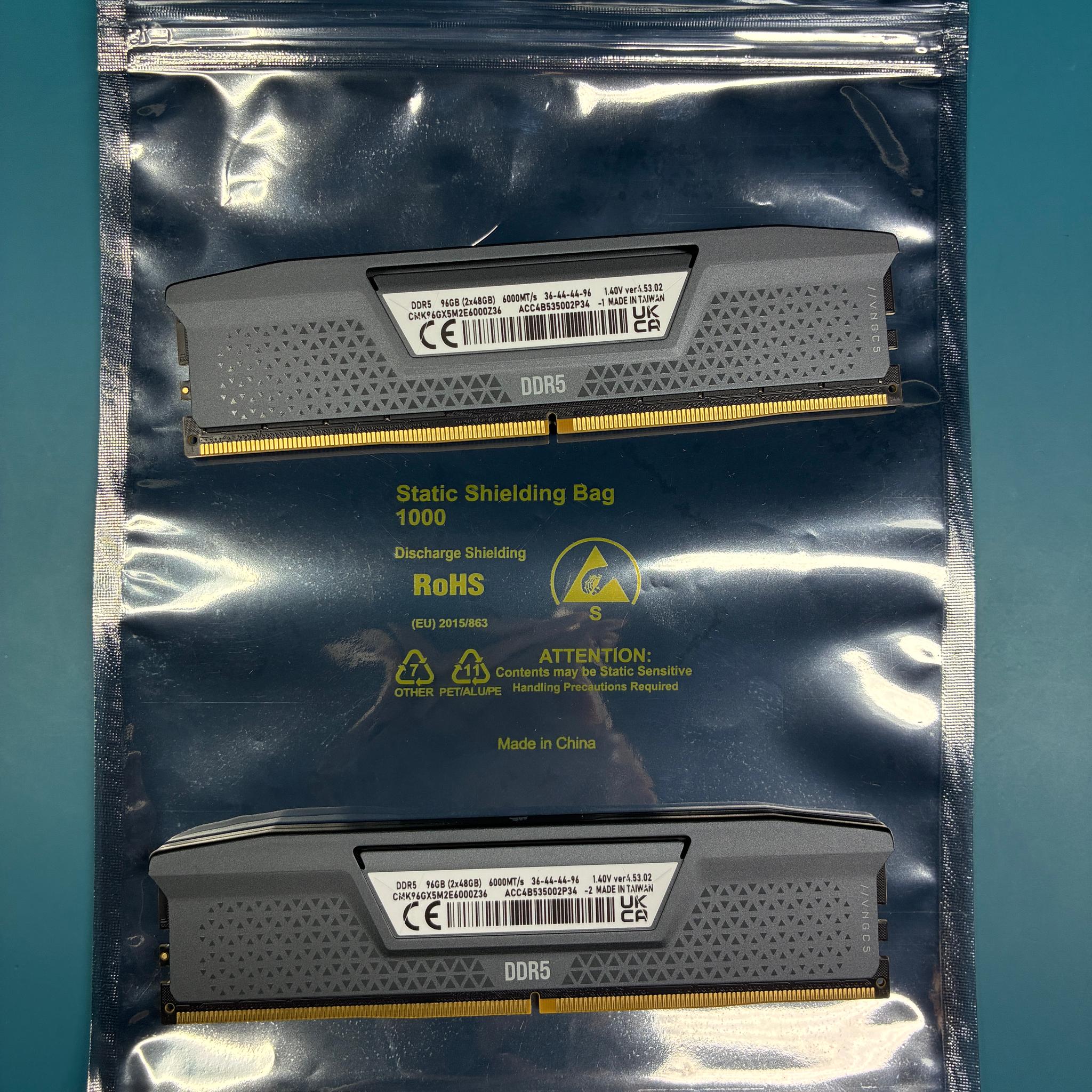 Corsair Vengeance DDR5 96GB kit (Memory)