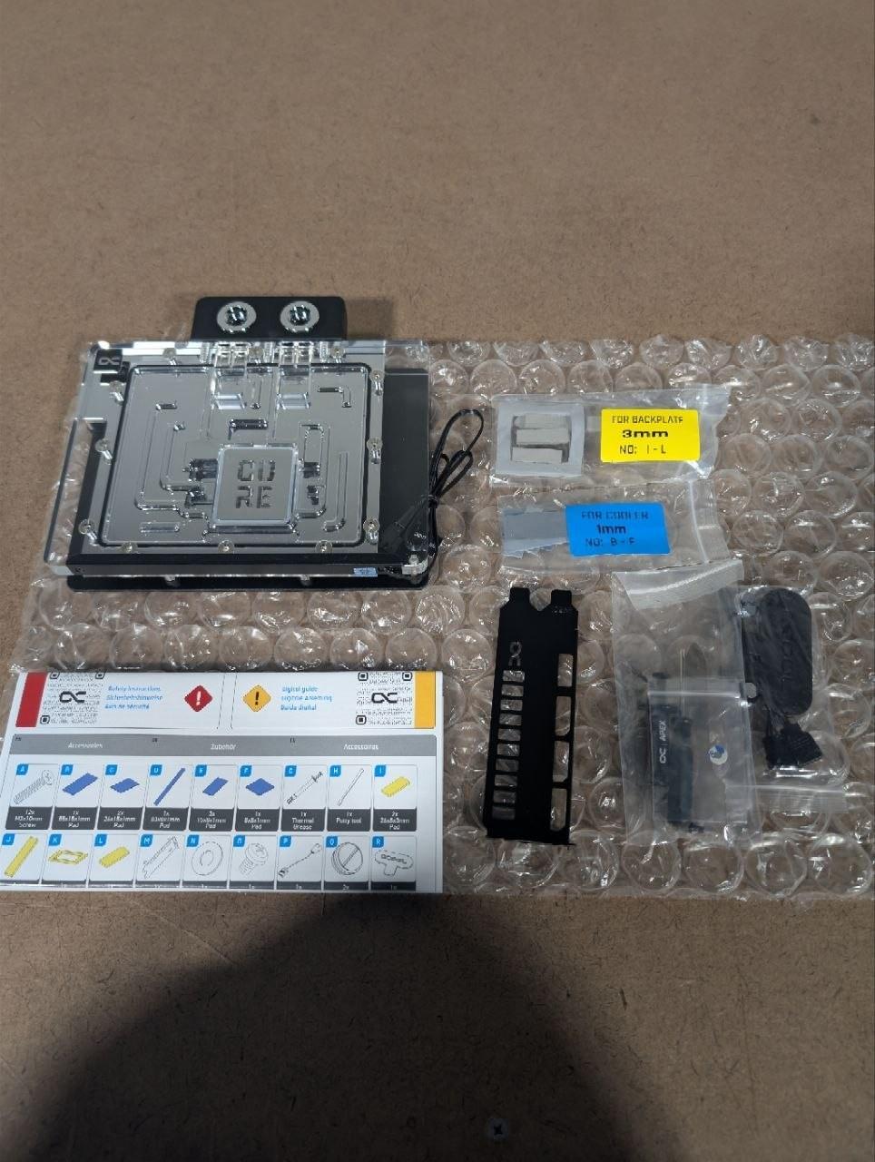Alphacool Core Geforce RTX 5080 Suprim + Vanguard Waterblock with Backplate (102