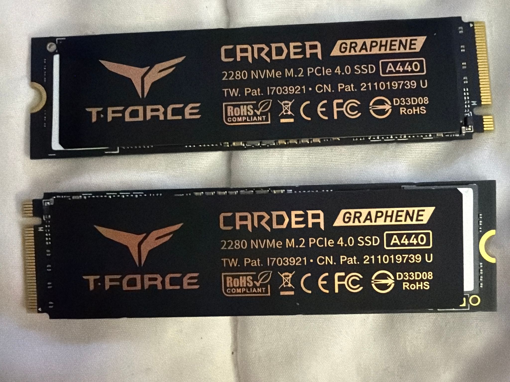 1 X 🔥 2TB T-Force CARDEA A440 Gen4 NVMe SSD – 7,000MB/s – 100% HEALTH 🔥