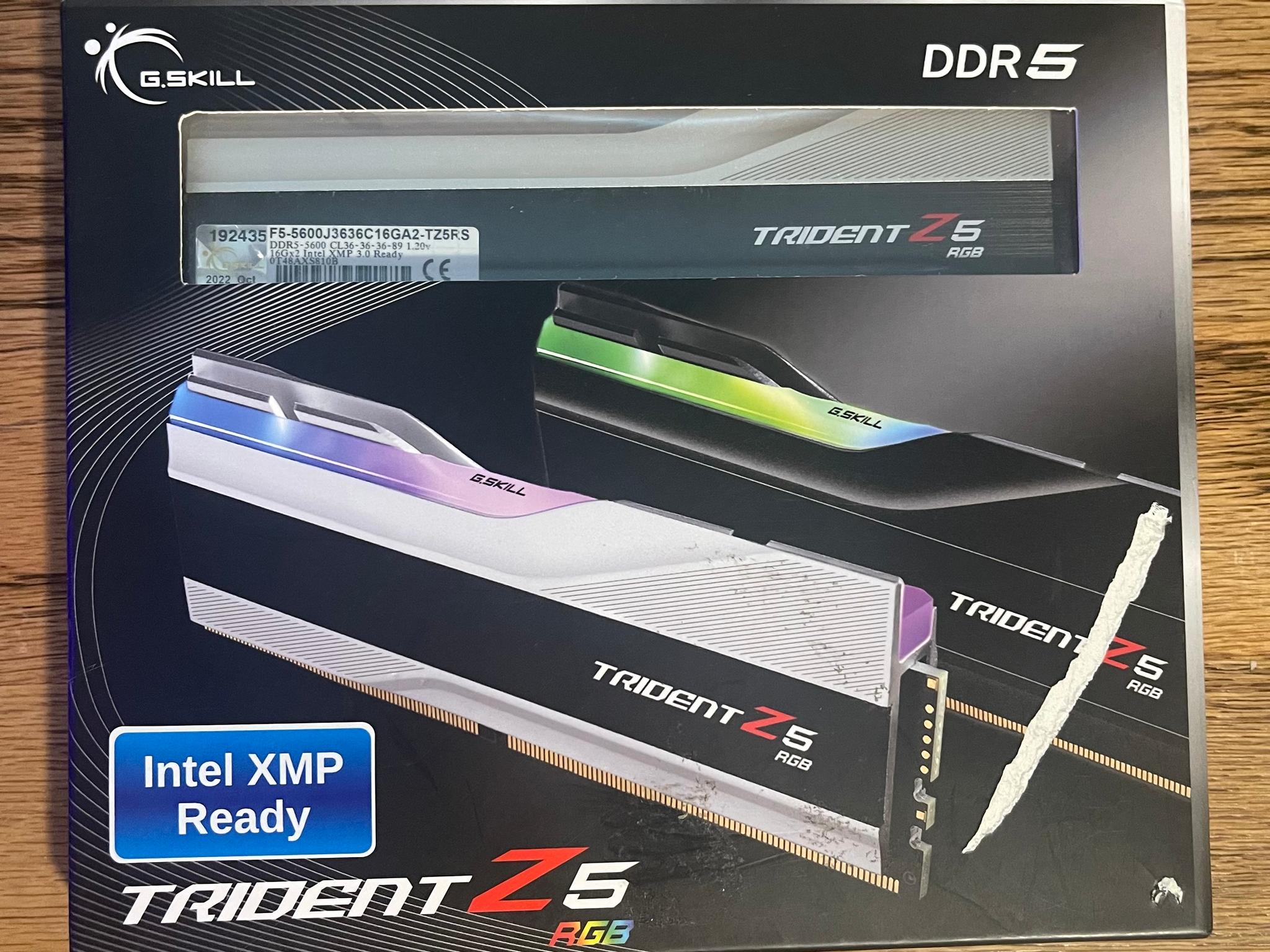 G.Skill TridentZ5 RGB DDR5 5600 32GB (2x16GB)