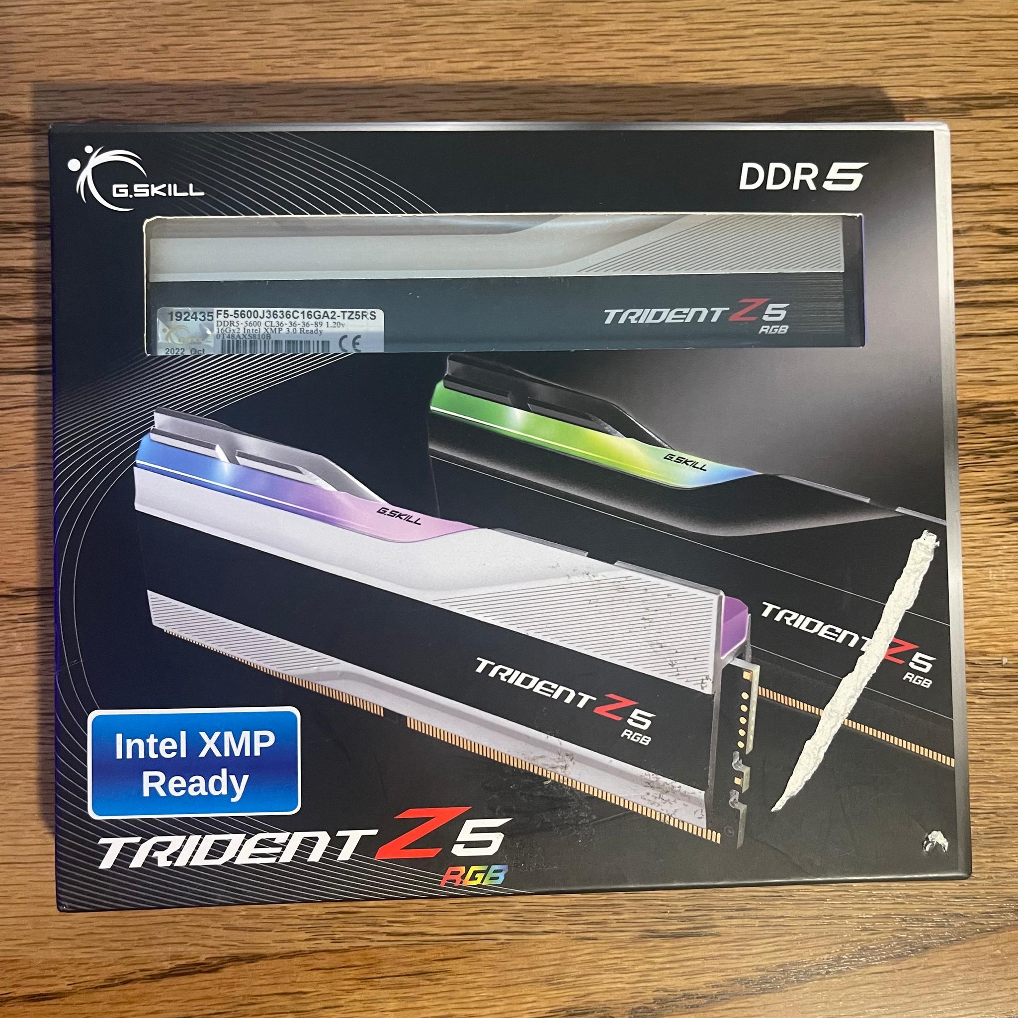 G.Skill TridentZ5 RGB DDR5 5600 32GB (2x16GB)
