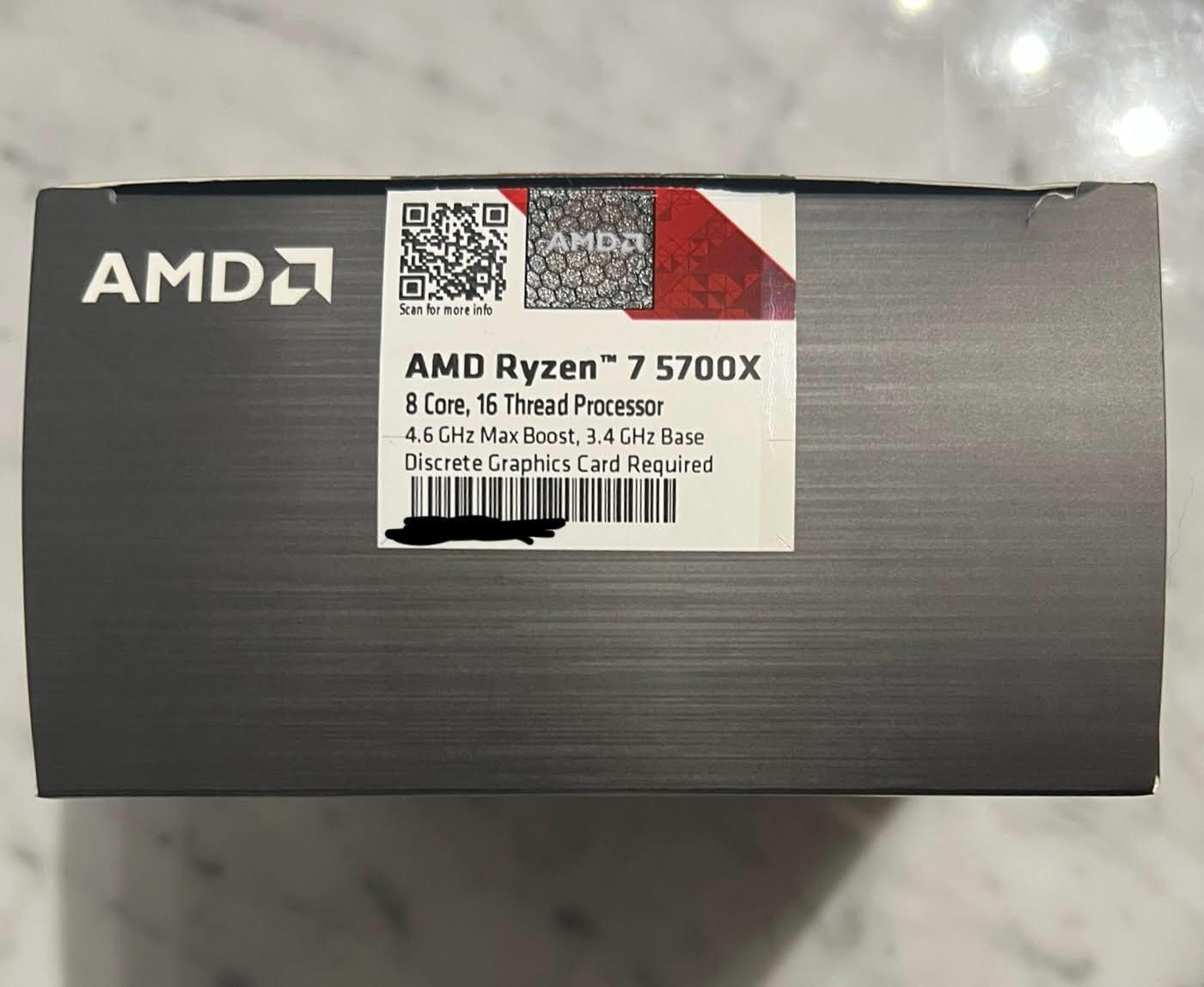 Ryzen 7 5700X used lightly