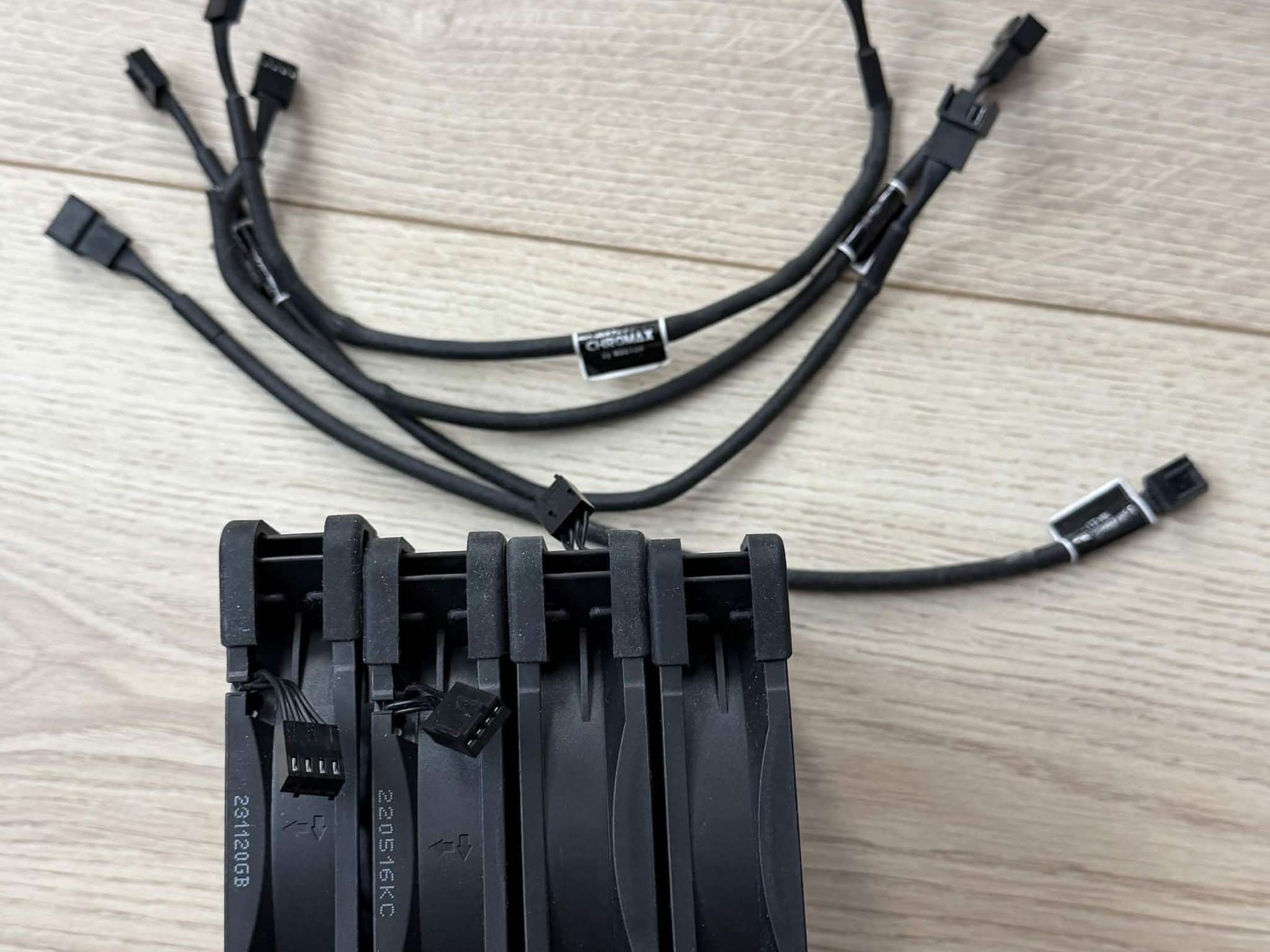 4x FANS NOCTUA NF-A12x25 PWM CHROMAX Fans G1