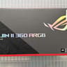 New. 360 Liquid CPU Cooler AIO. Asus ROG Ryujin II 360 ARGB.