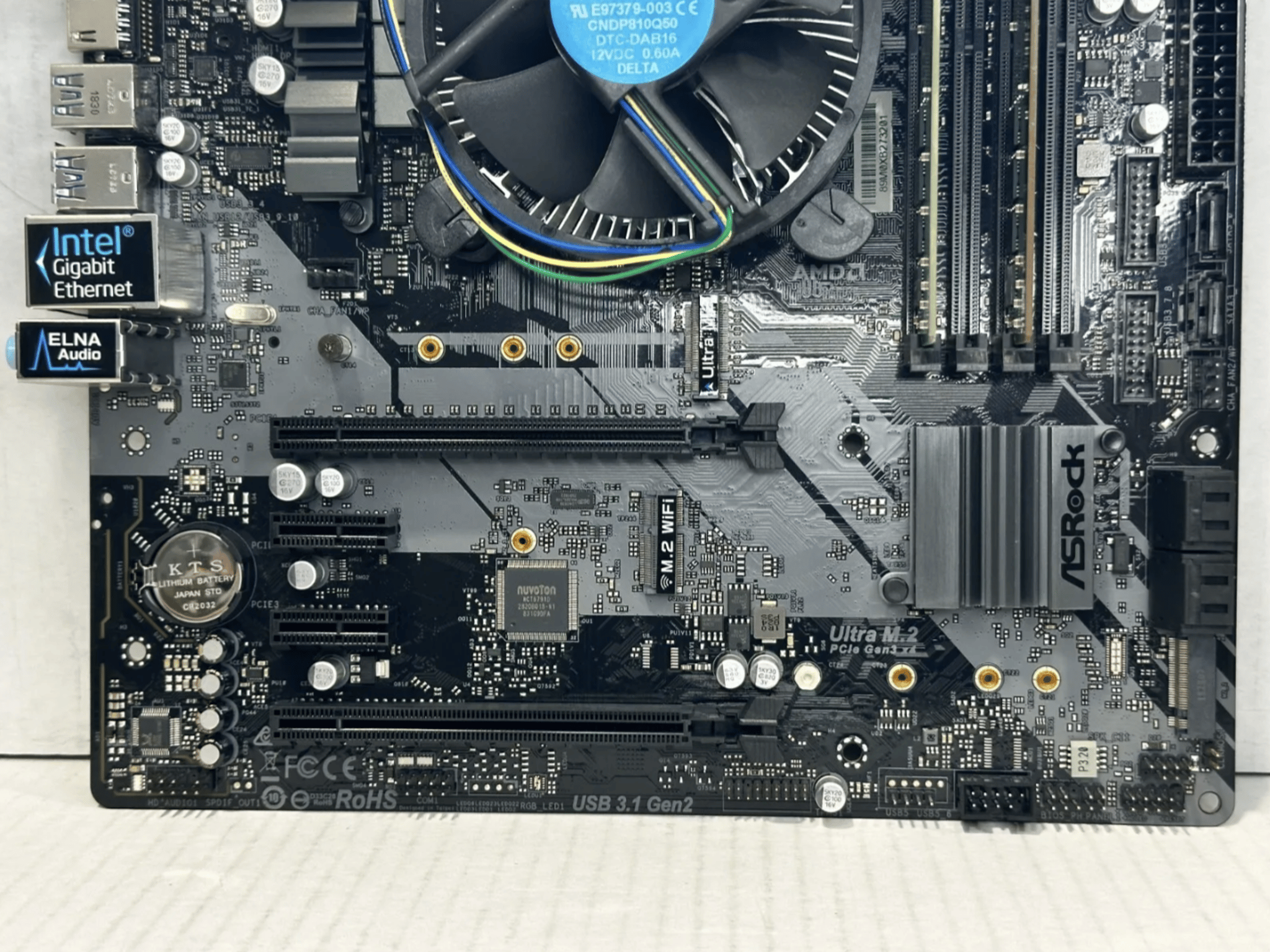 ASRock H370M Pro4 Micro-ATX Motherboard + i3-8100 + 16GB