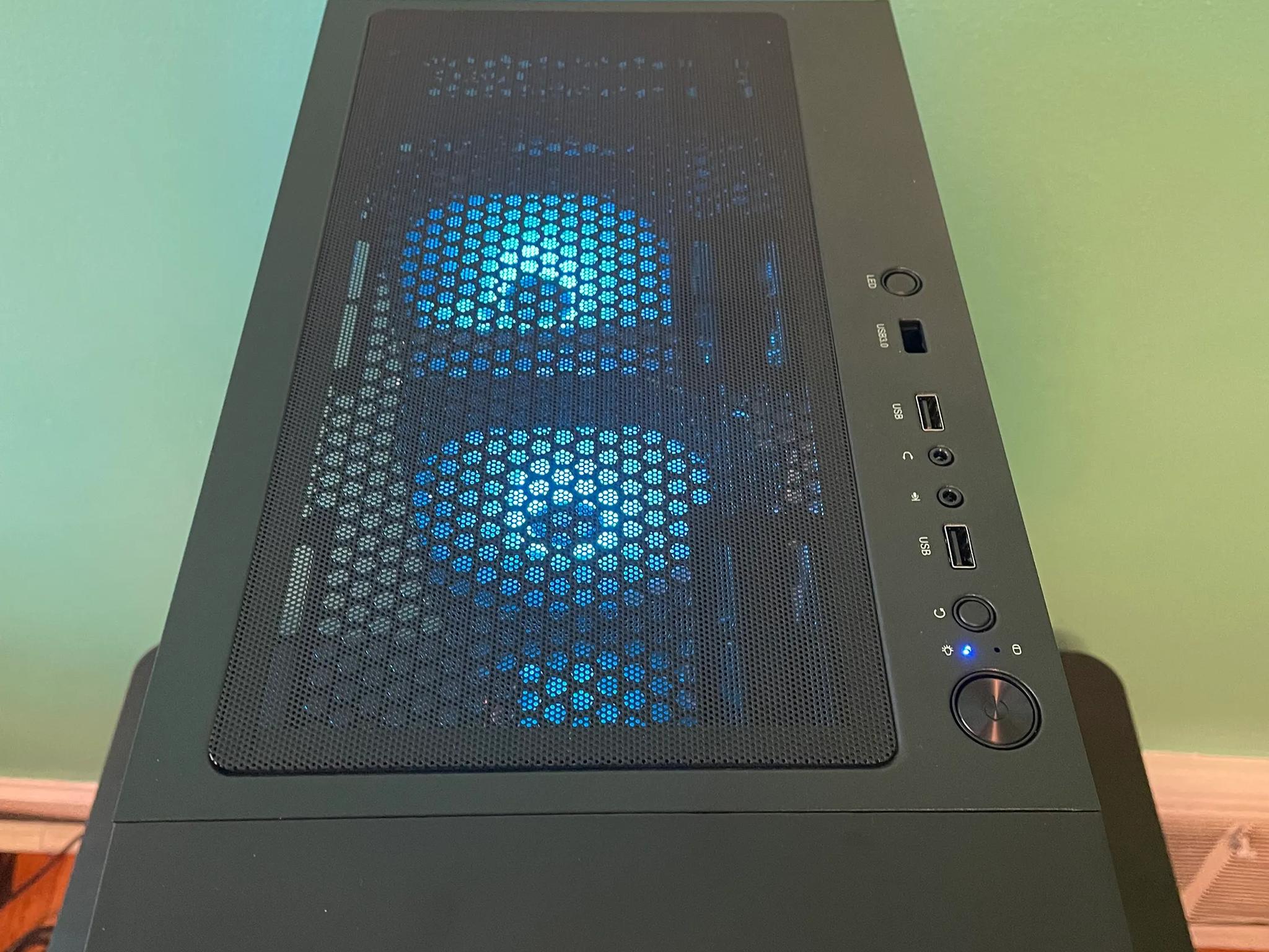 !ILLUSION! Glass Gaming PC | Intel i5 / Amd RX580 / 8GB / 600GB Win 10 Pro WiFi