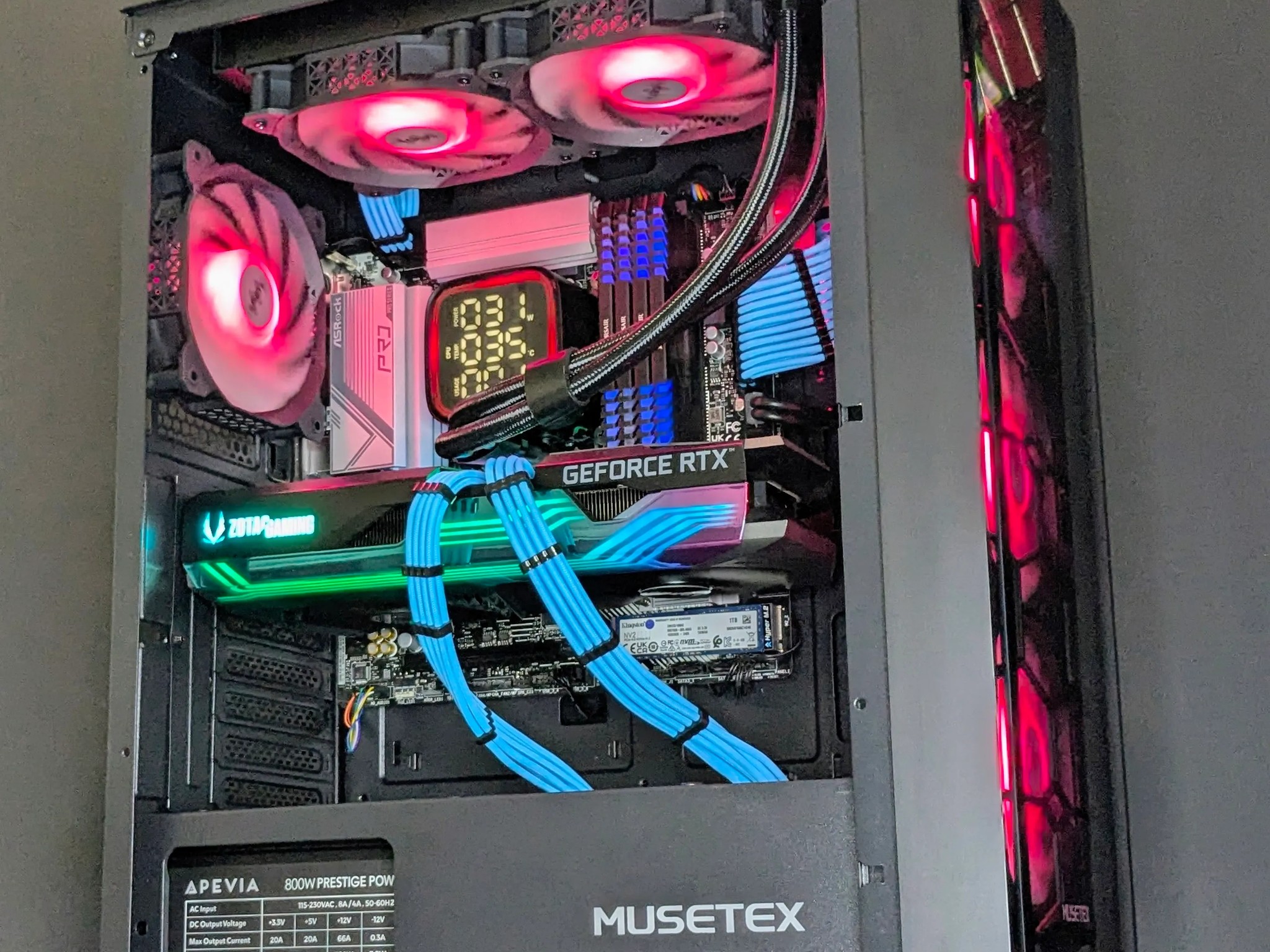 1440p Beast💙🔥RTX 3070💙I5-12600@4.9GHz🔵32GB Vengeance RAM🔵1TB NVMe/PCIE Gen 4.0🔵Windows 11 Pro