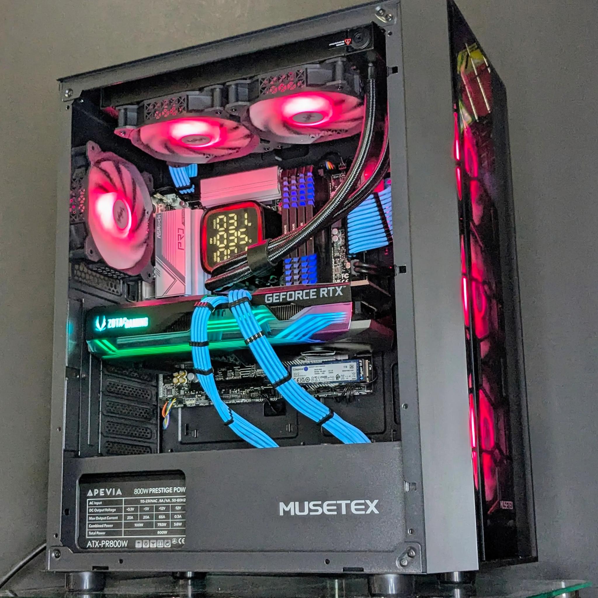 1440p Beast💙🔥RTX 3070💙I5-12600@4.9GHz🔵32GB Vengeance RAM🔵1TB NVMe/PCIE Gen 4.0🔵Windows 11 Pro