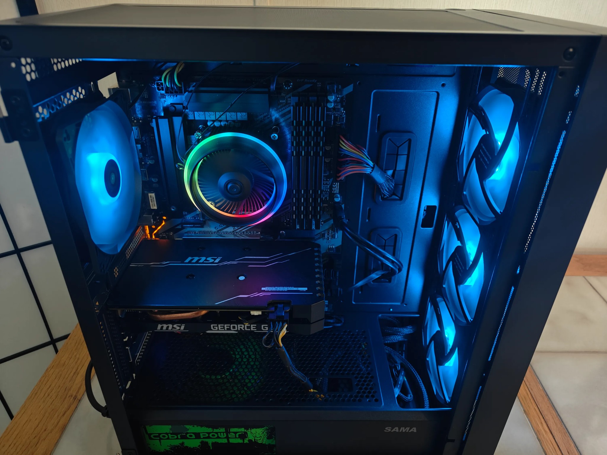 Obsidian Comet | GTX 1660 Super OC | i3-9100 | 1TB NVMe SSD/HDD | 16GB DDR4 RAM | WiFi | Windows 10