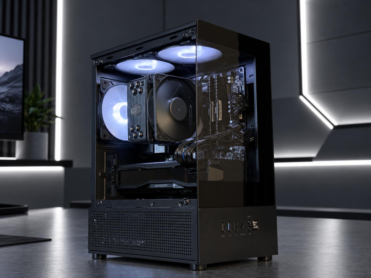 👻 GHOST MINI Gaming PC | RX 7900 GRE 16GB | Ryzen 7 5800X | 16GB RAM | 1TB NVME | | FREE SHIPPING