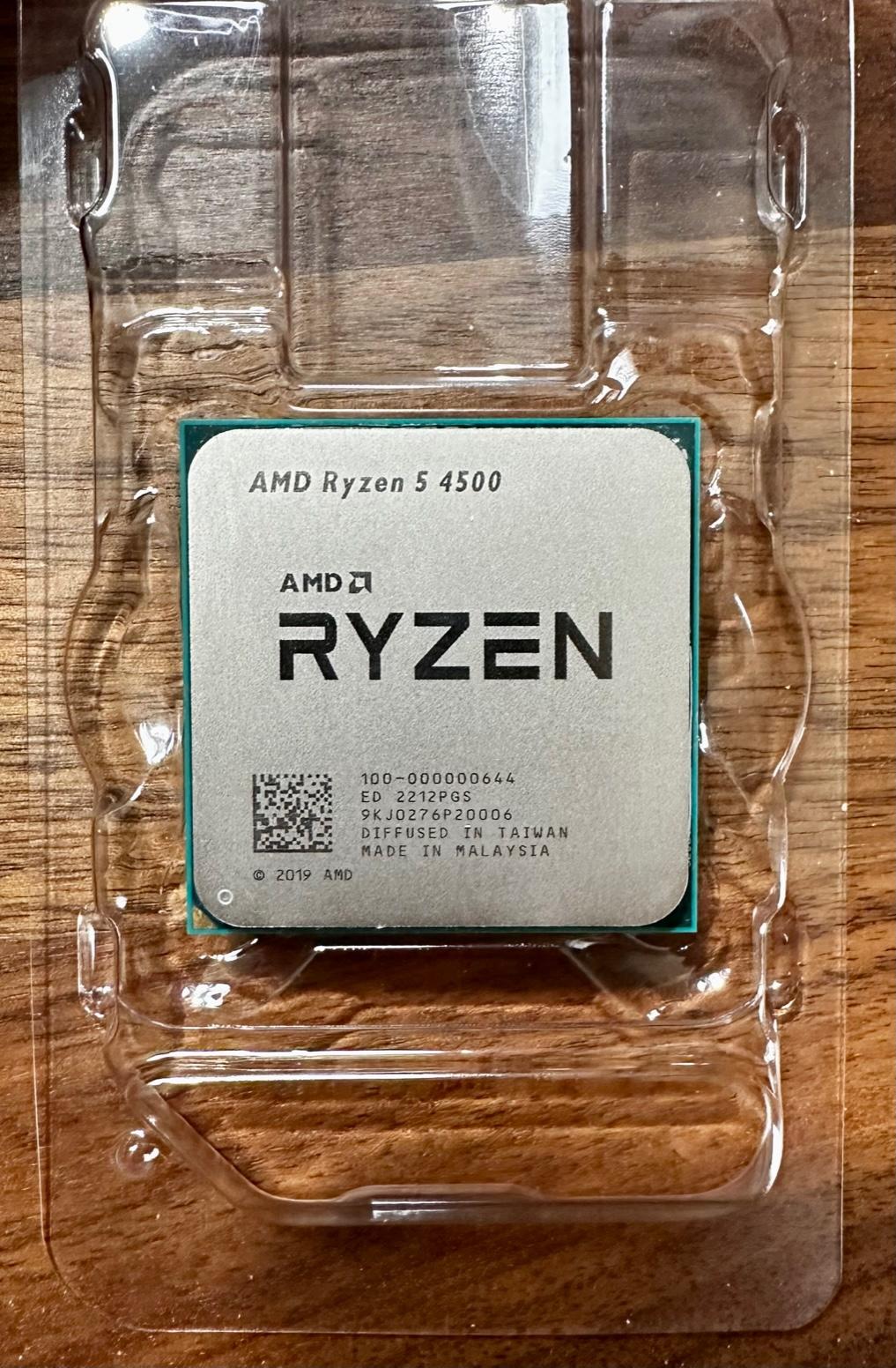 AMD Ryzen 5 4500 (3.6 GHz, 6 Cores, Socket AM4)