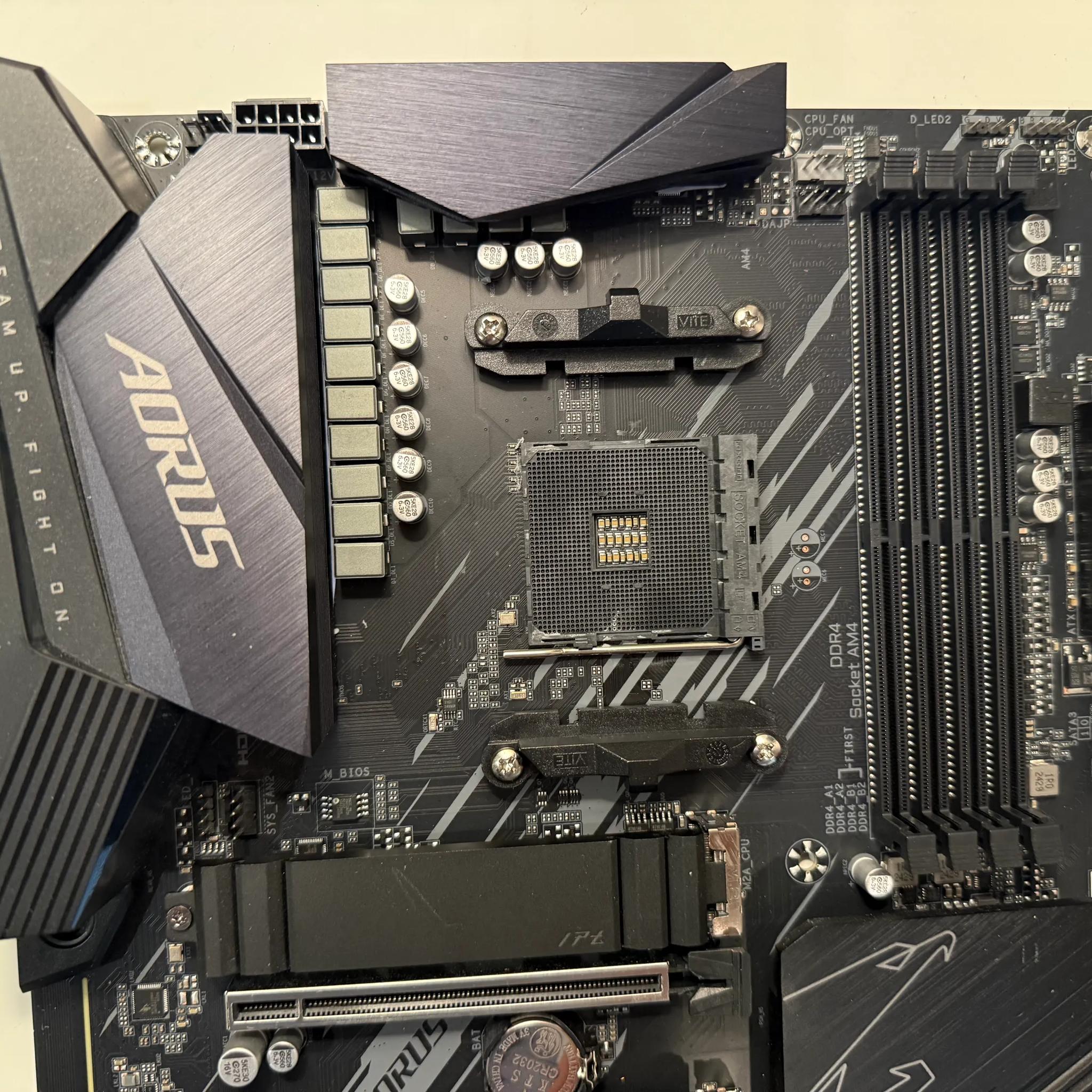 Gigabyte B550 Aorus Elite AX V2 | Wifi | Ships in Anti-Static bag and Original Box |