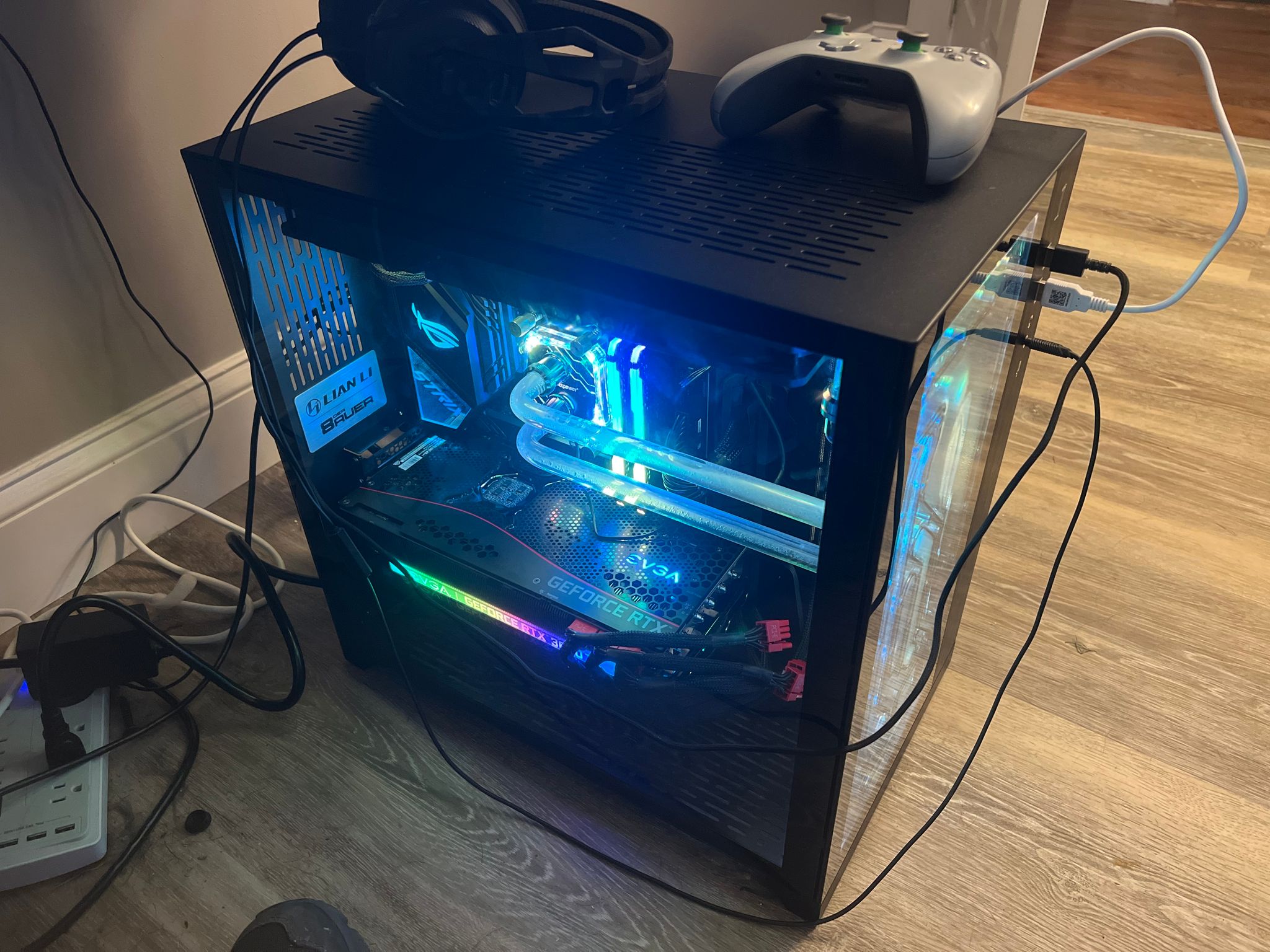 GeForce RTX 3080 Ti Custom Gaming PC - Ryzen 7 9850X3D, 32GB RAM