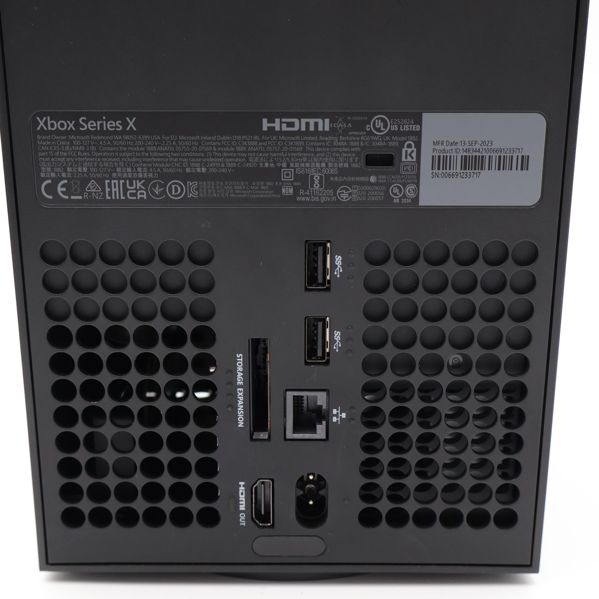 Xbox Series X 1TB Console Bundle 4 OEM Controllers 12TB Drive Cooling Fan