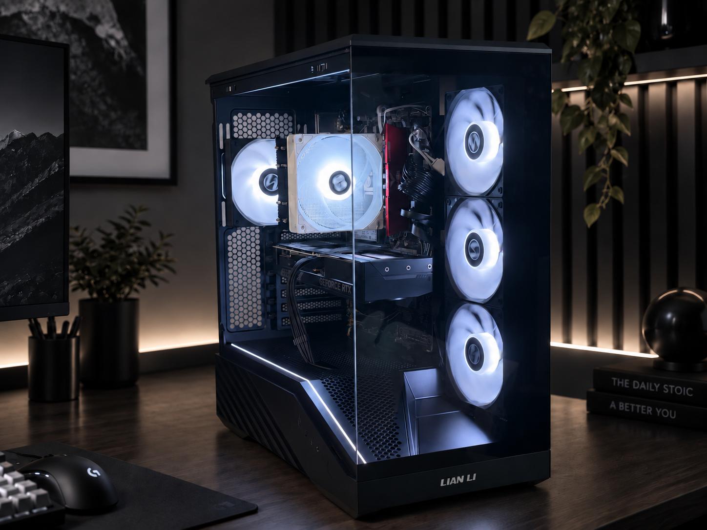 🥷🖤 VADER GAMING PC | RTX 5070 12GB | Ryzen 5 7600 | 16GB DDR5 | 1TB NVME | WiFi & BT | FREE SHIP