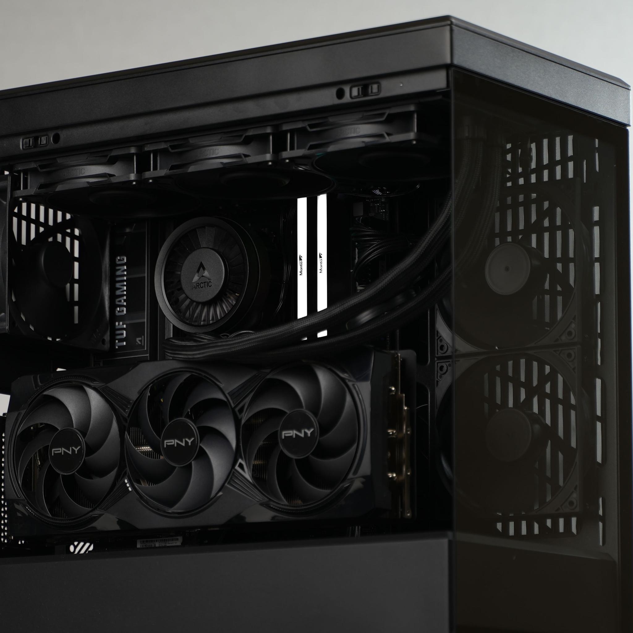 “DARCFORM” RTX 5080 Ryzen 7 9850X3D 32GB 2TB Windows 11 Pro Workstation Gaming PC