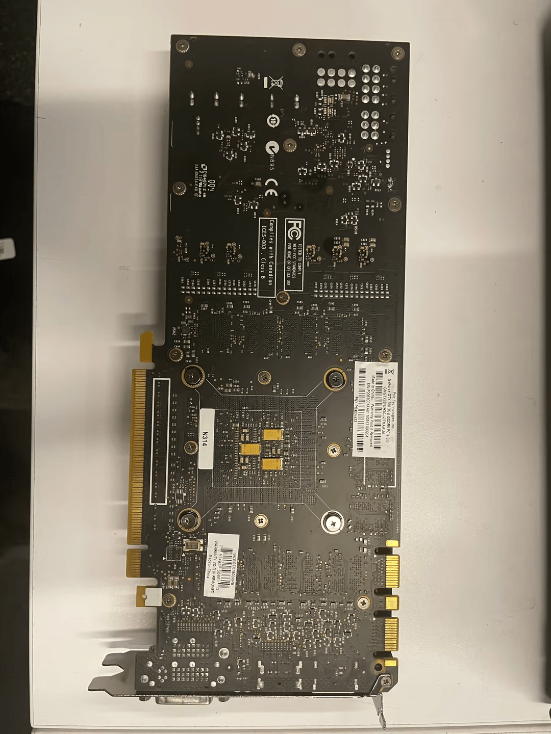 PNY Geforce GTX 780 3gb, blower style