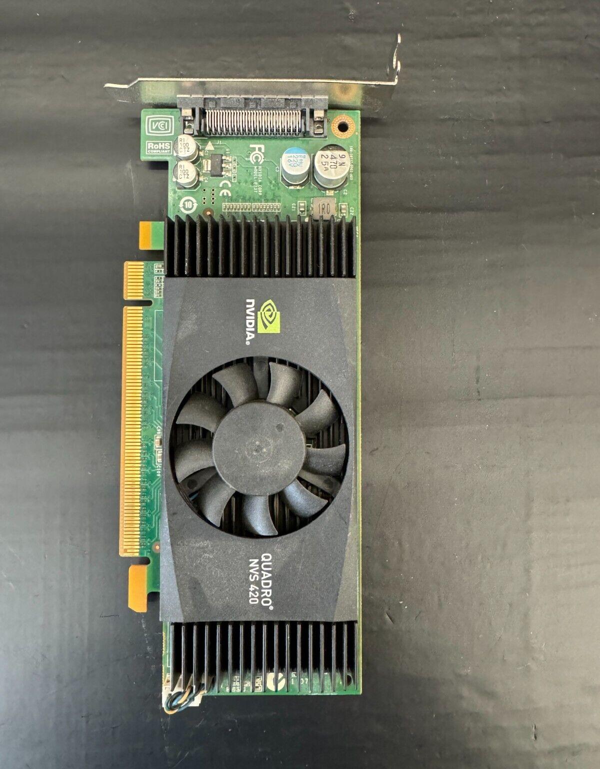 Nvidia NVS 420 512MB GDDR3 Graphics Card - VHDCI