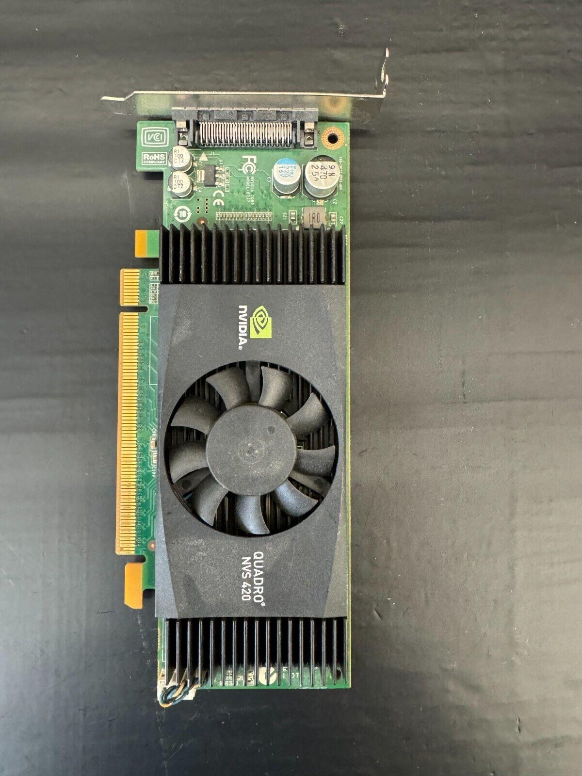 Nvidia NVS 420 512MB GDDR3 Graphics Card - VHDCI