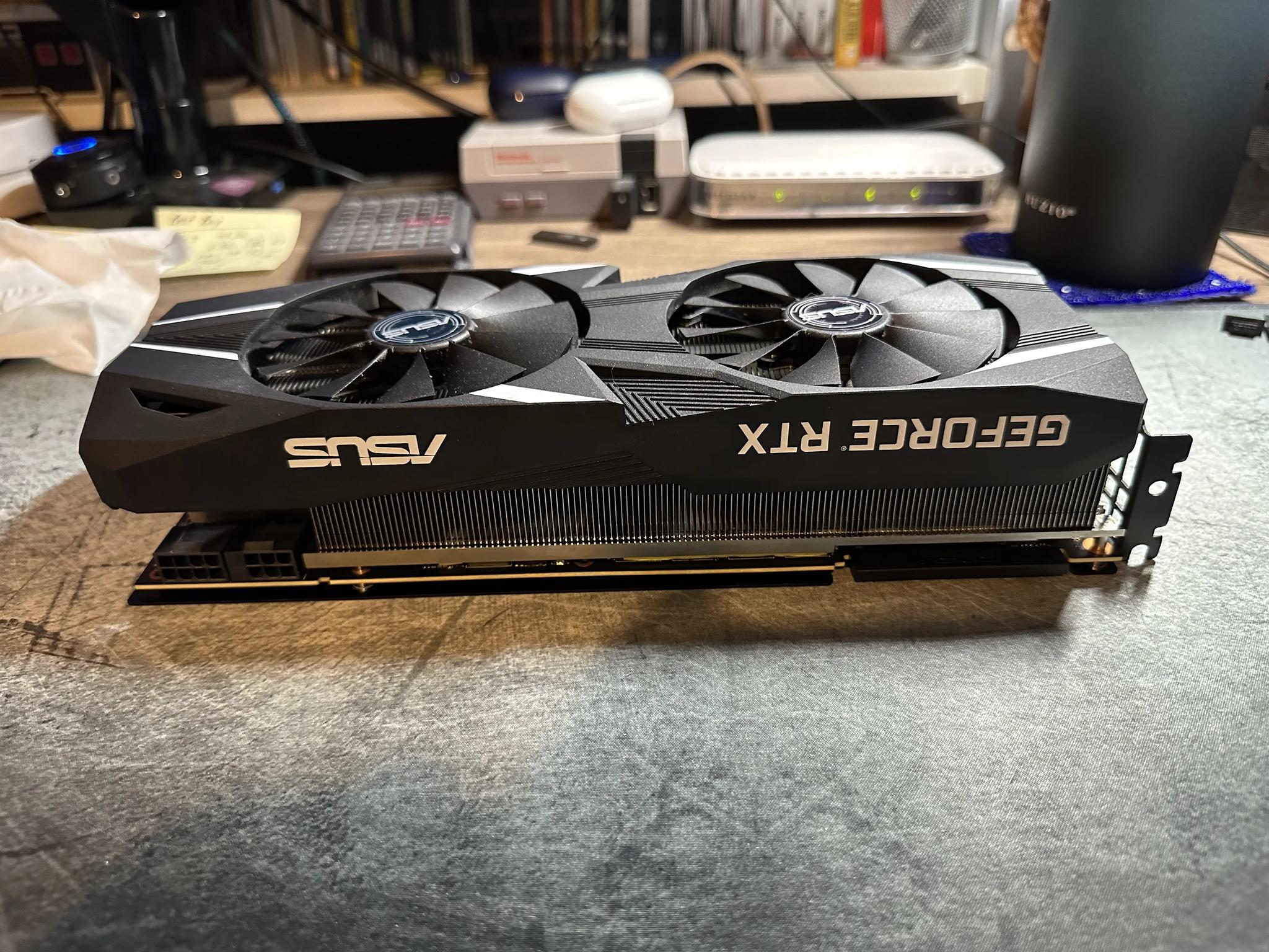 Used Asus GeForce RTX 2080 8 GB DUAL Video Card