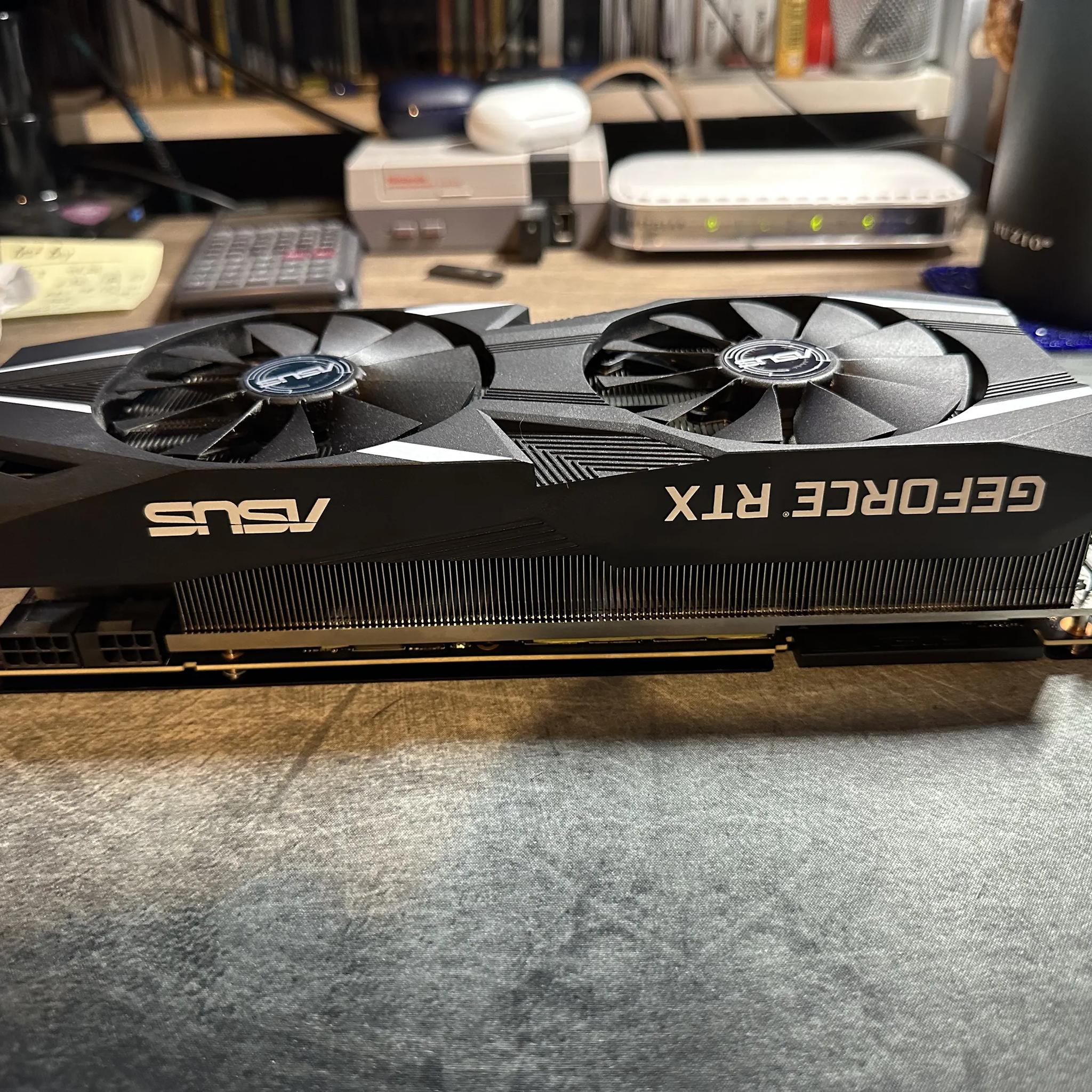 Used Asus GeForce RTX 2080 8 GB DUAL Video Card