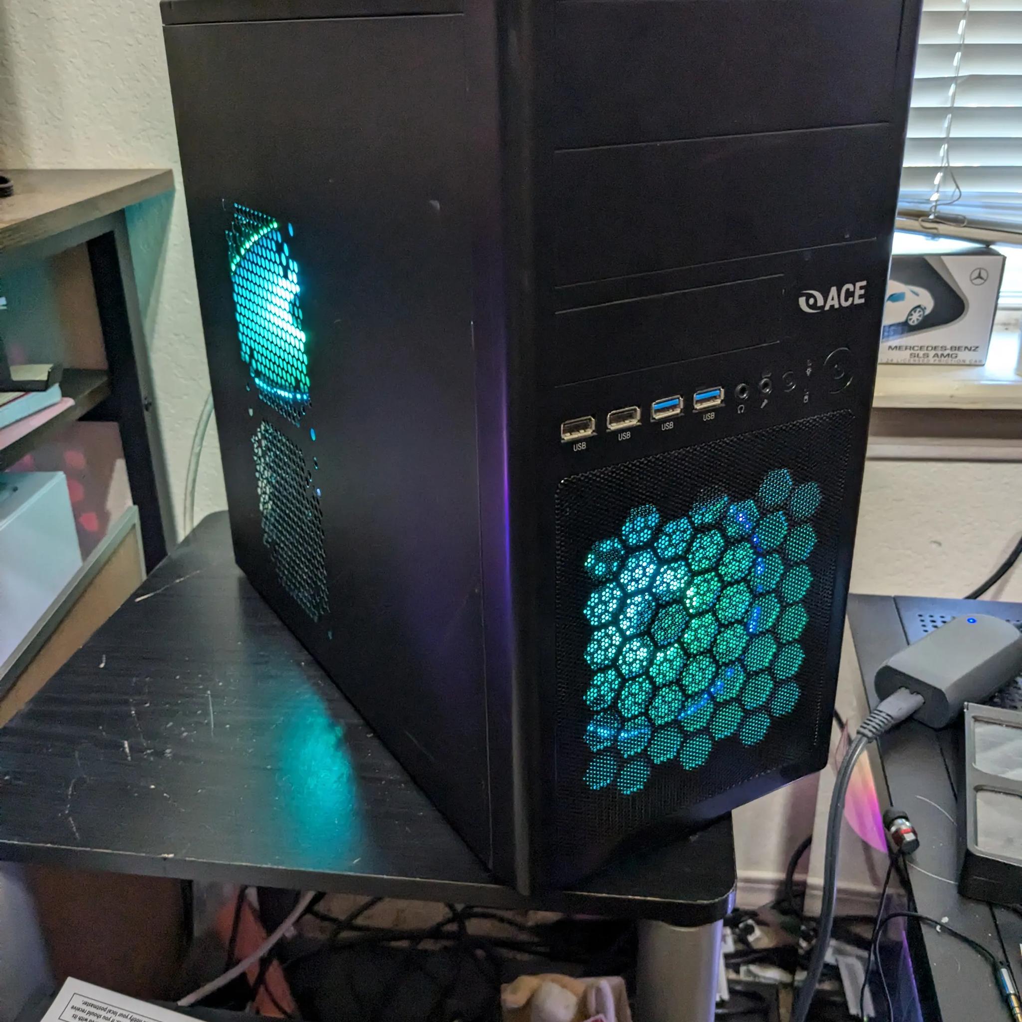 FREE SHIP || Budget Build || i7-870, 16GB RAM, R9 380 2GB, 480GB SSD, Win10, WiFi