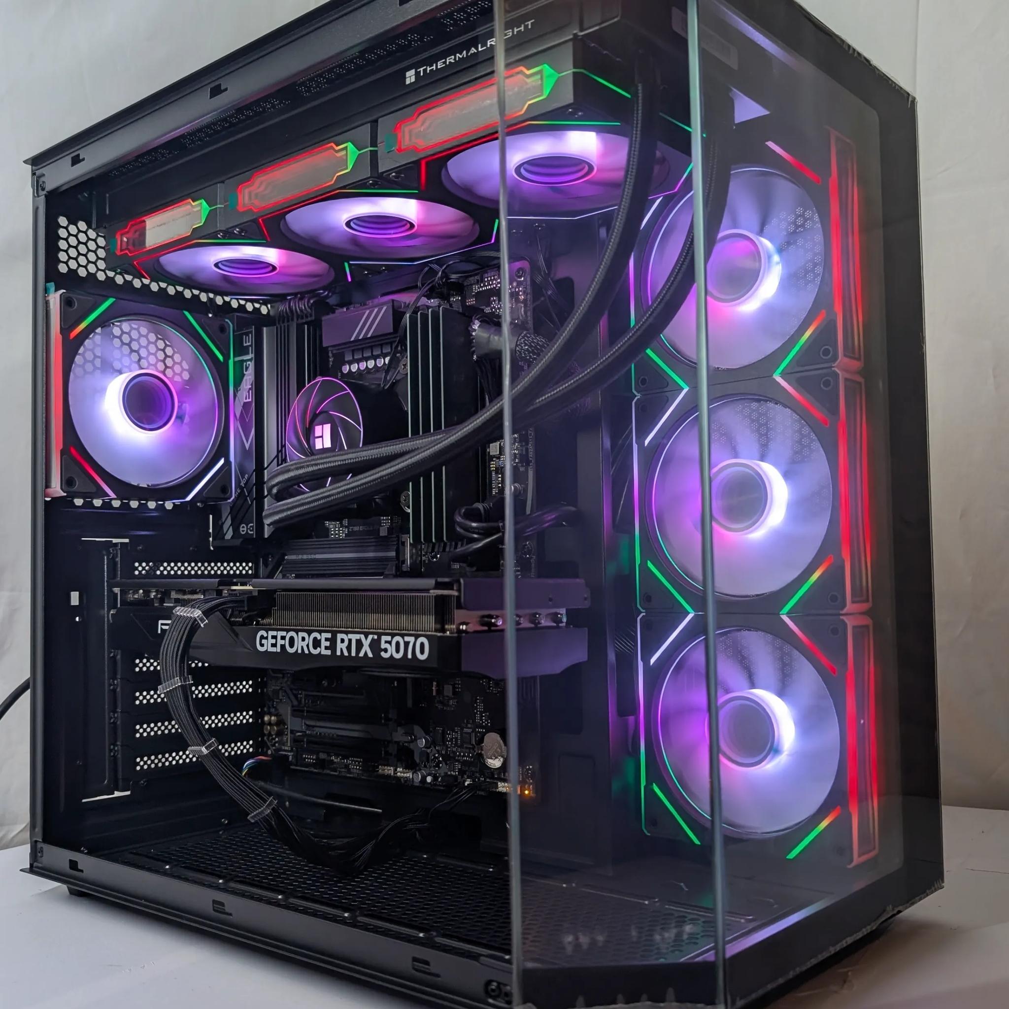 RTX 5070 | I7 12700 | 64GB DDR5 | Z790 motherboard | 360mm AIO | Windows 11 home