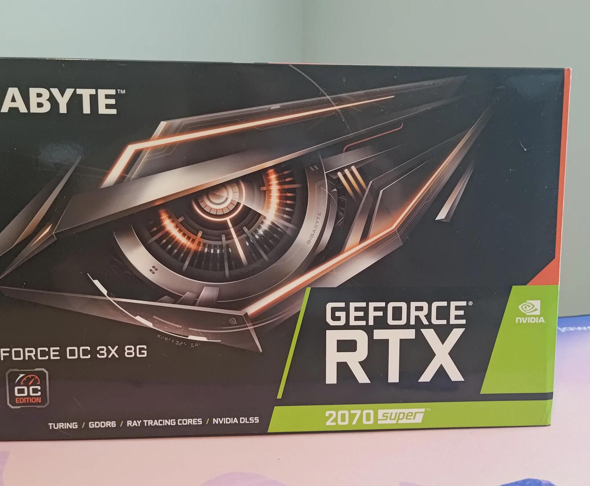 Gigabyte Windforce OC 3X 8G RTX 2070 Super