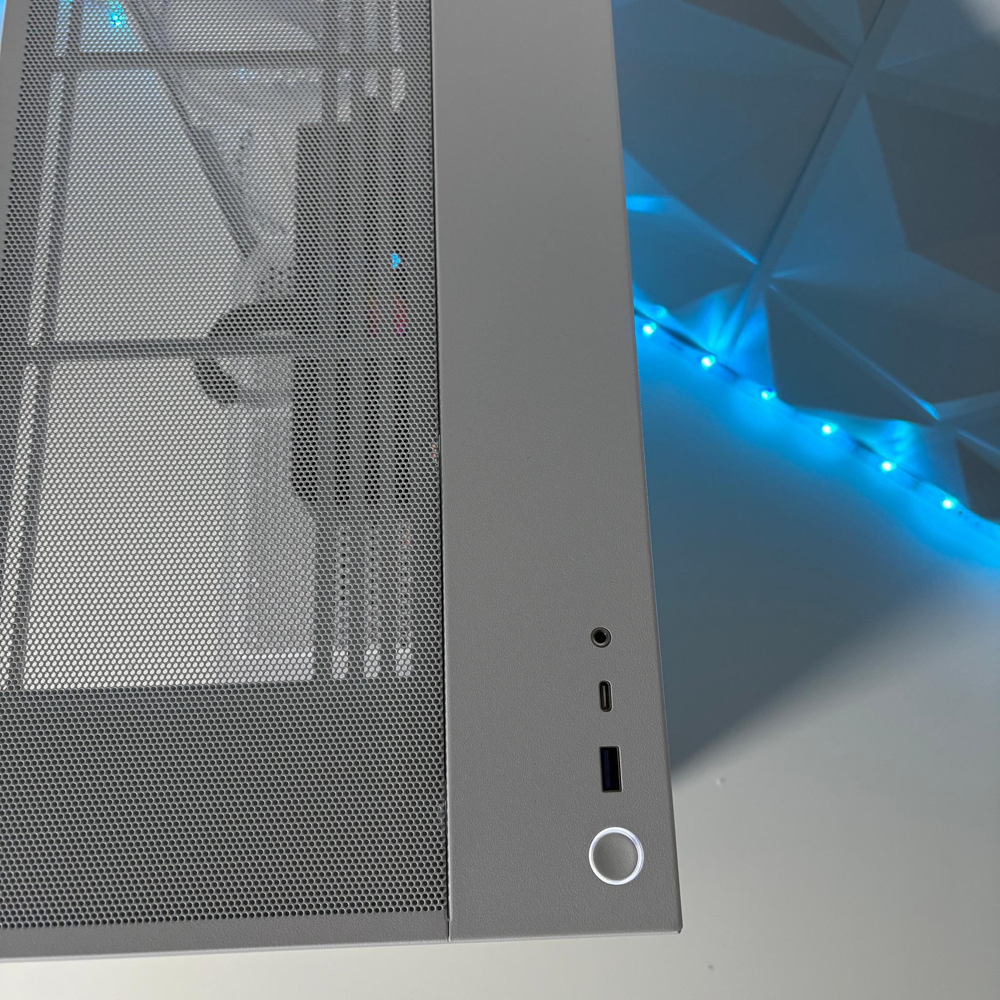 Clean White Gaming PC - Nvidia RTX 3070 8GB, Intel Core i3 13100F, 16GB, 1TB SSD by EXT PCs