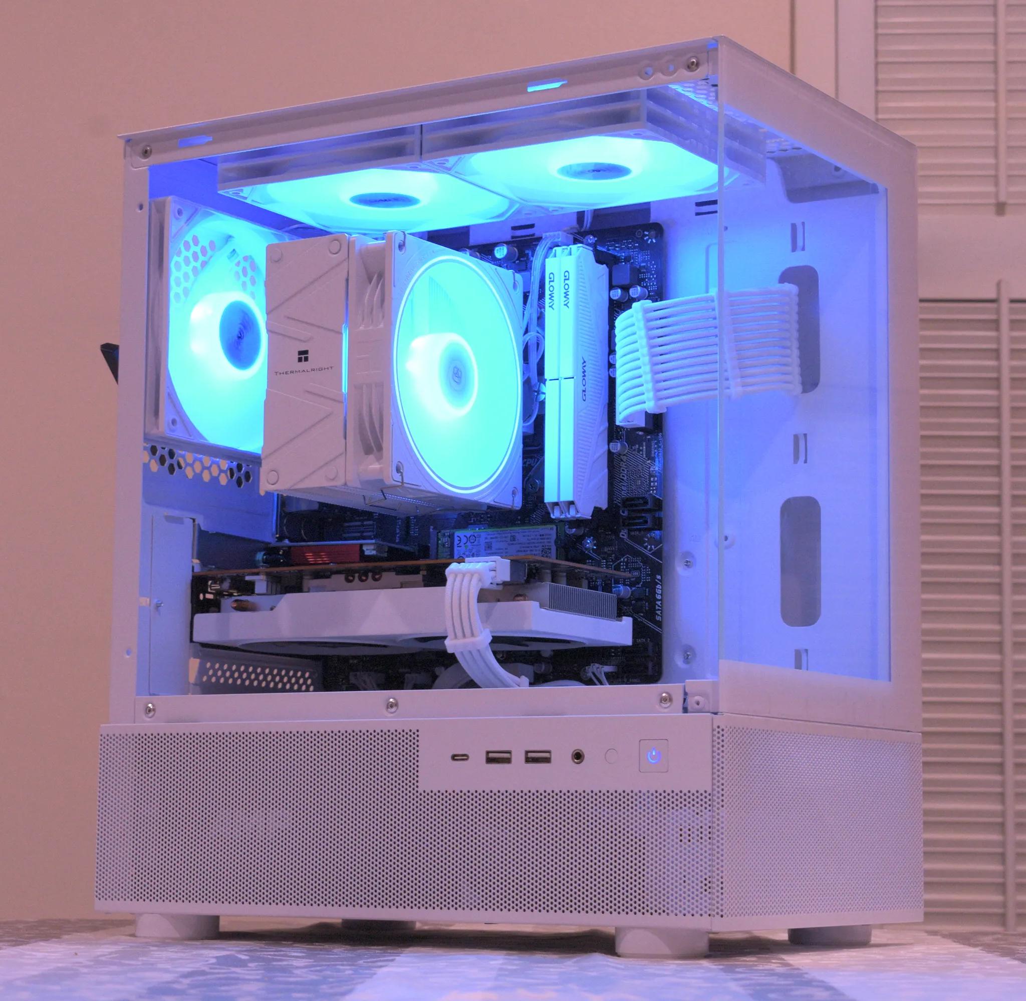 1080p Beast | Ryzen 5 3600 | RX 6600 8GB | 32GB DDR4 | 1TB nVME SSD | 1080p White RGB Gaming PC