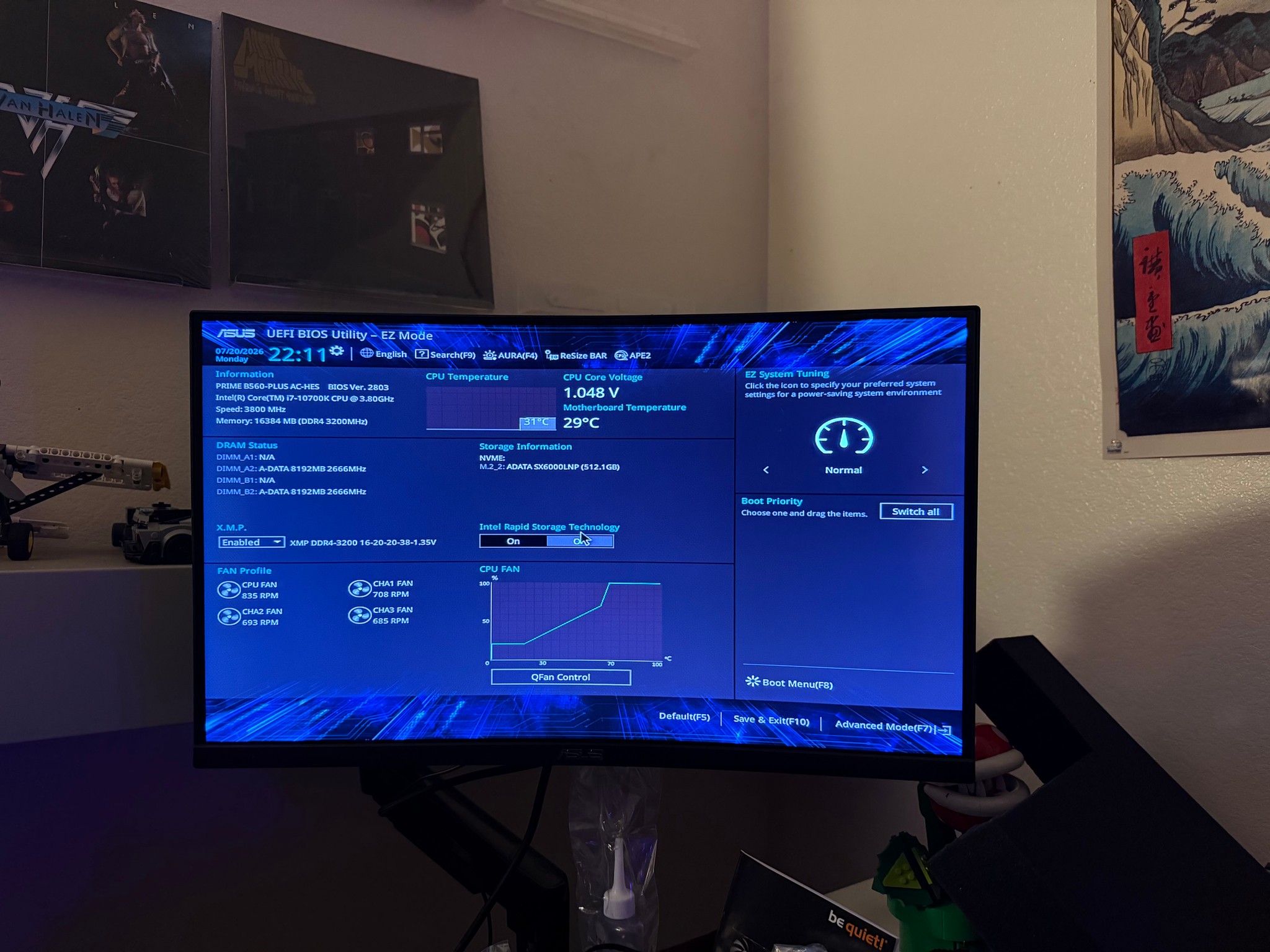 SPC3: Intel Price to Performance PC! 10700K | RTX 3070 | 16GB DDR4 | 500GB NVME SSD!