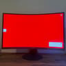 Samsung - T55 27" Curved Monitor, 1080P, 75hz, LC27T550FDNXZA