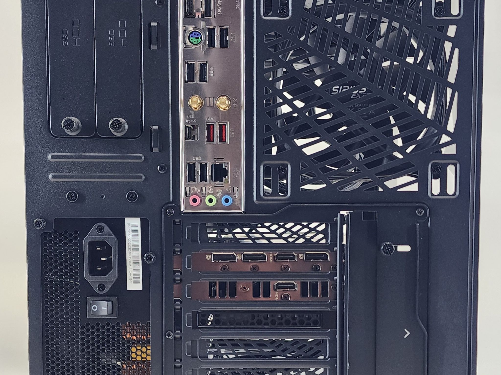 Gaming PC Ryzen 7 7800X3D 32GB RAM 1TB SSD RTX 4070 Ti 12GB Win11 Computer