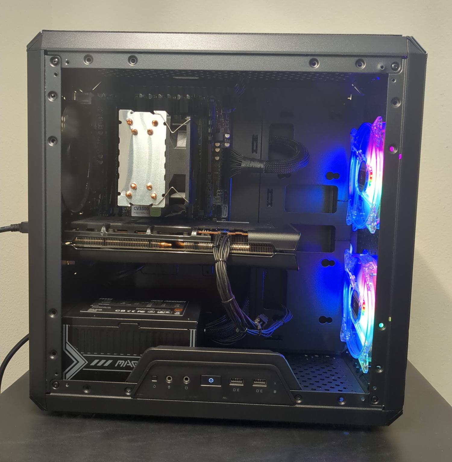 RX 5600 XT, Intel Xeon Gaming PC (16GB RAM, 1TB SSD, Win11 Pro)