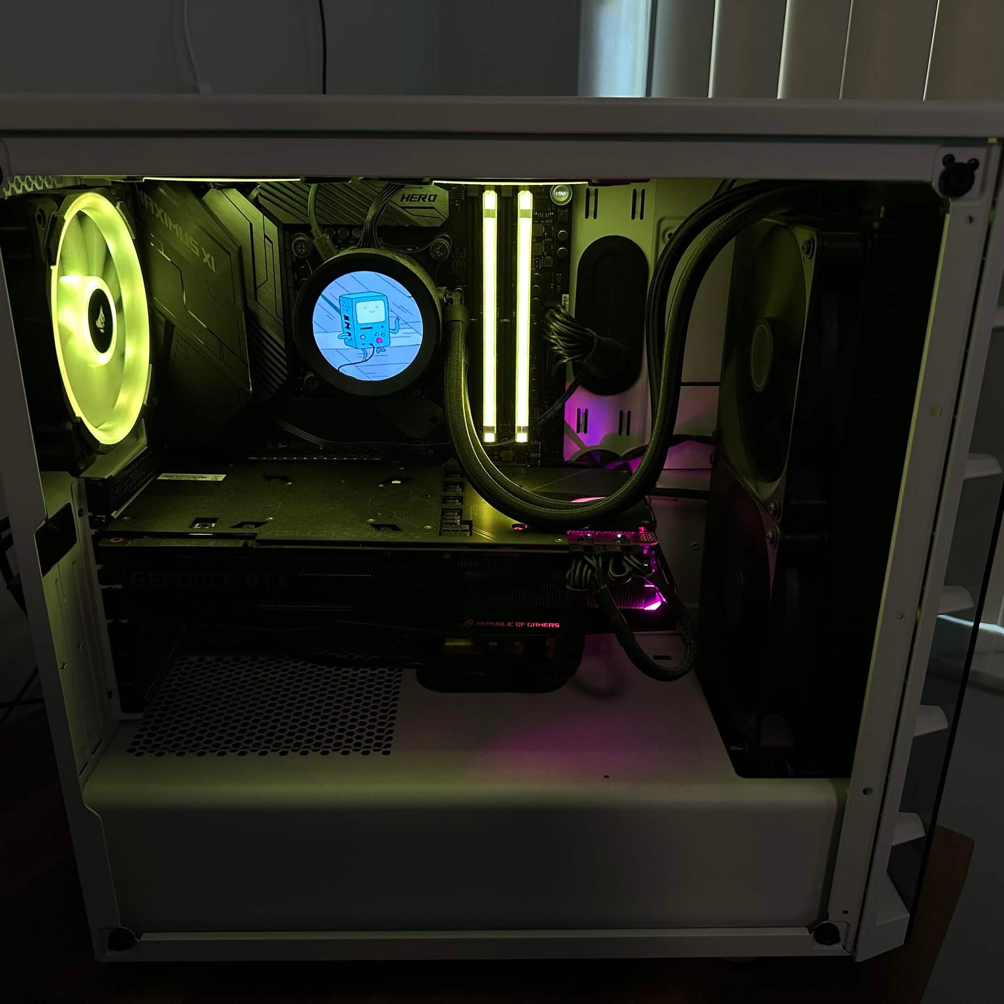 Intel Core i7-9700K, 2070 Super, 32GB ram