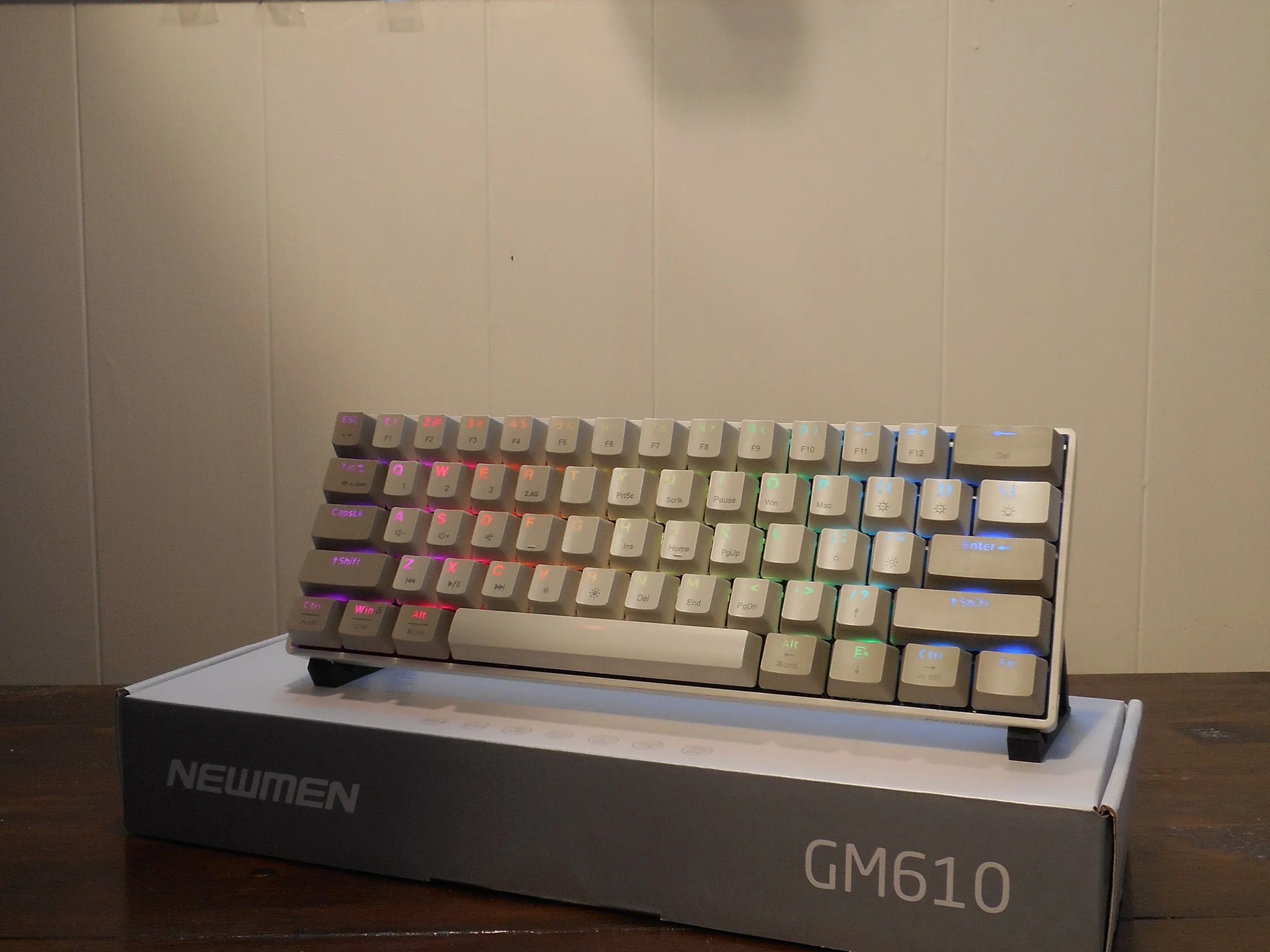 Modified Newman GM610 60% Keyboard Red Switches