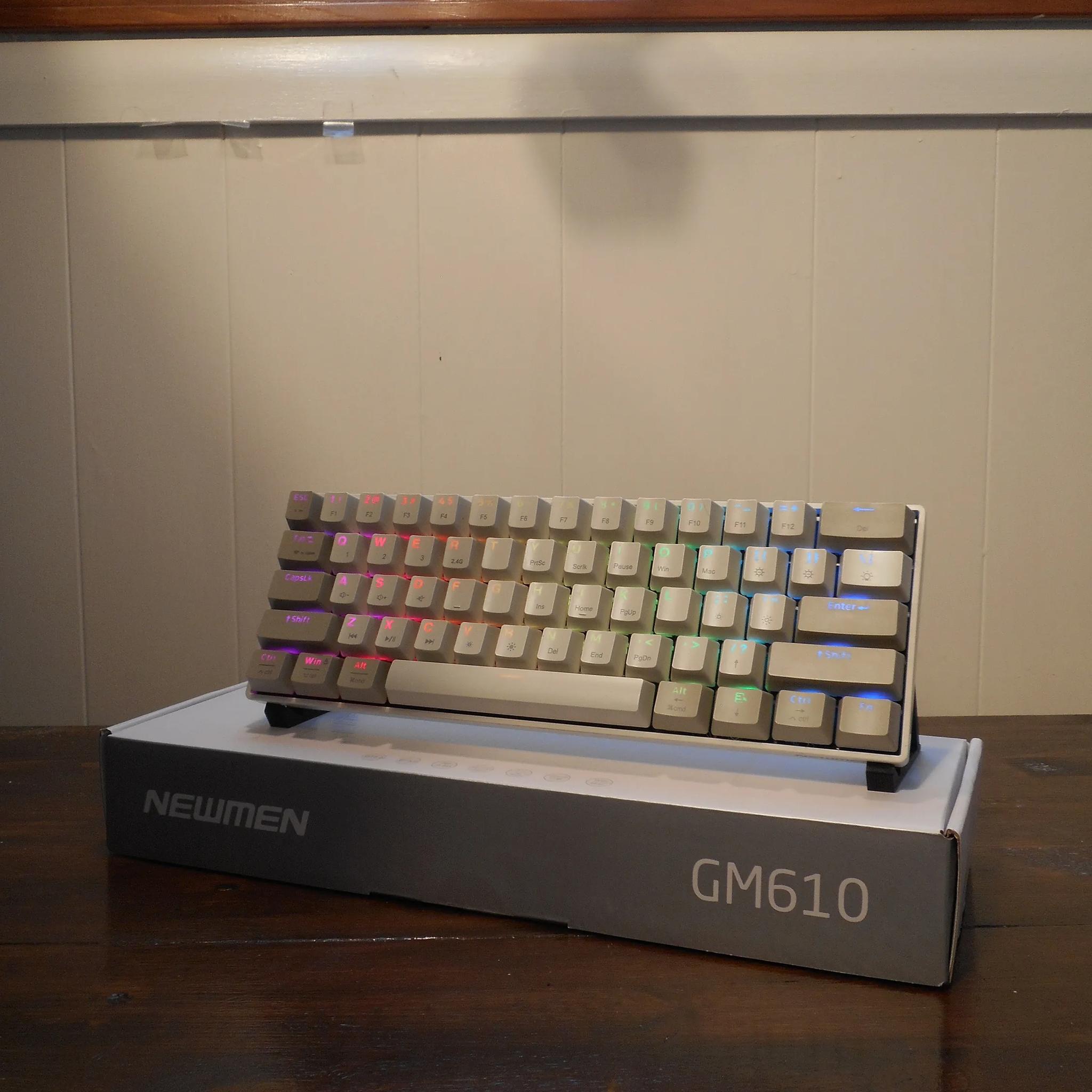 Modified Newman GM610 60% Keyboard Red Switches