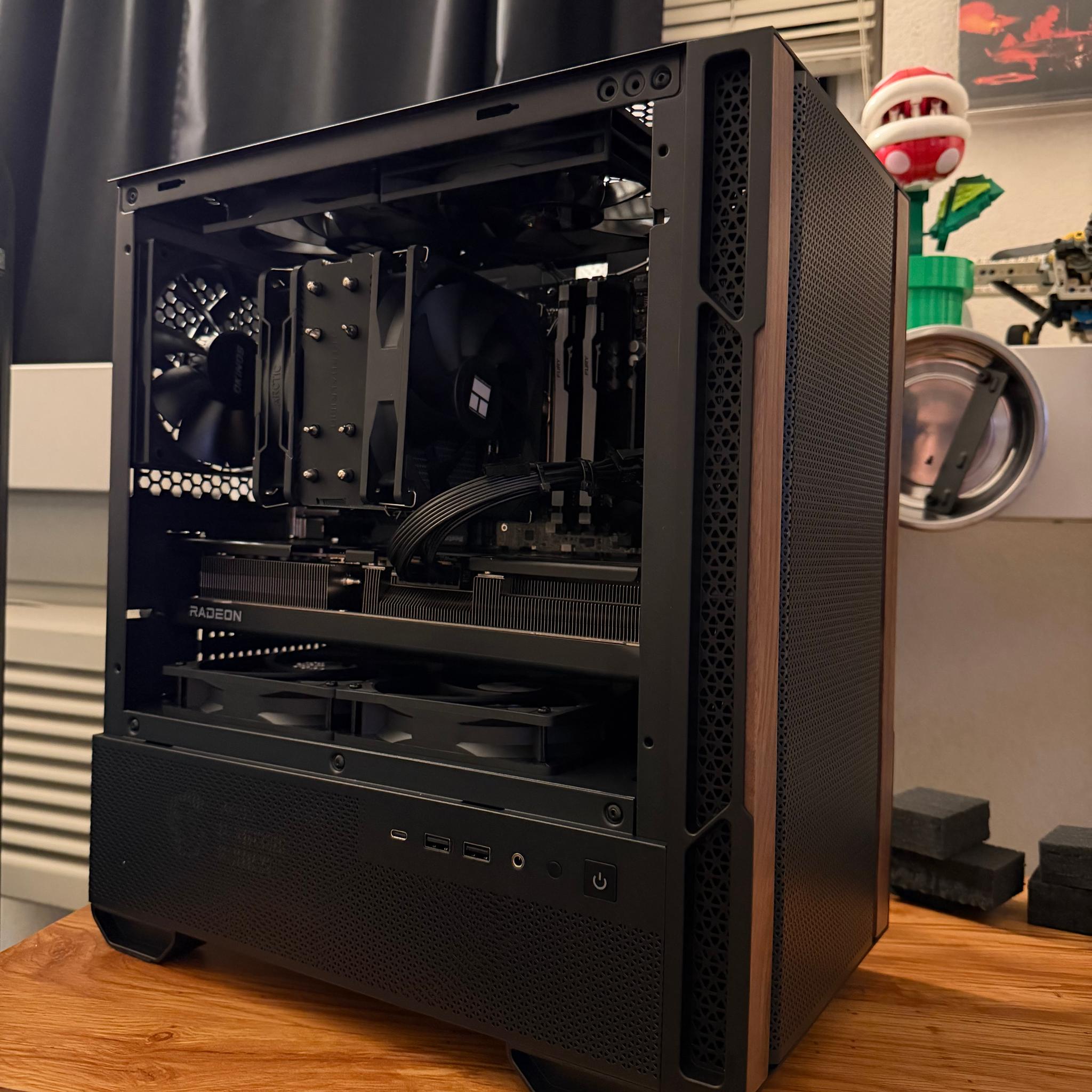 Ultimate AMD PC! 7600X3D + 9070XT 16GB + 2TB SSD + 32GB DDR5! | Free shipping!