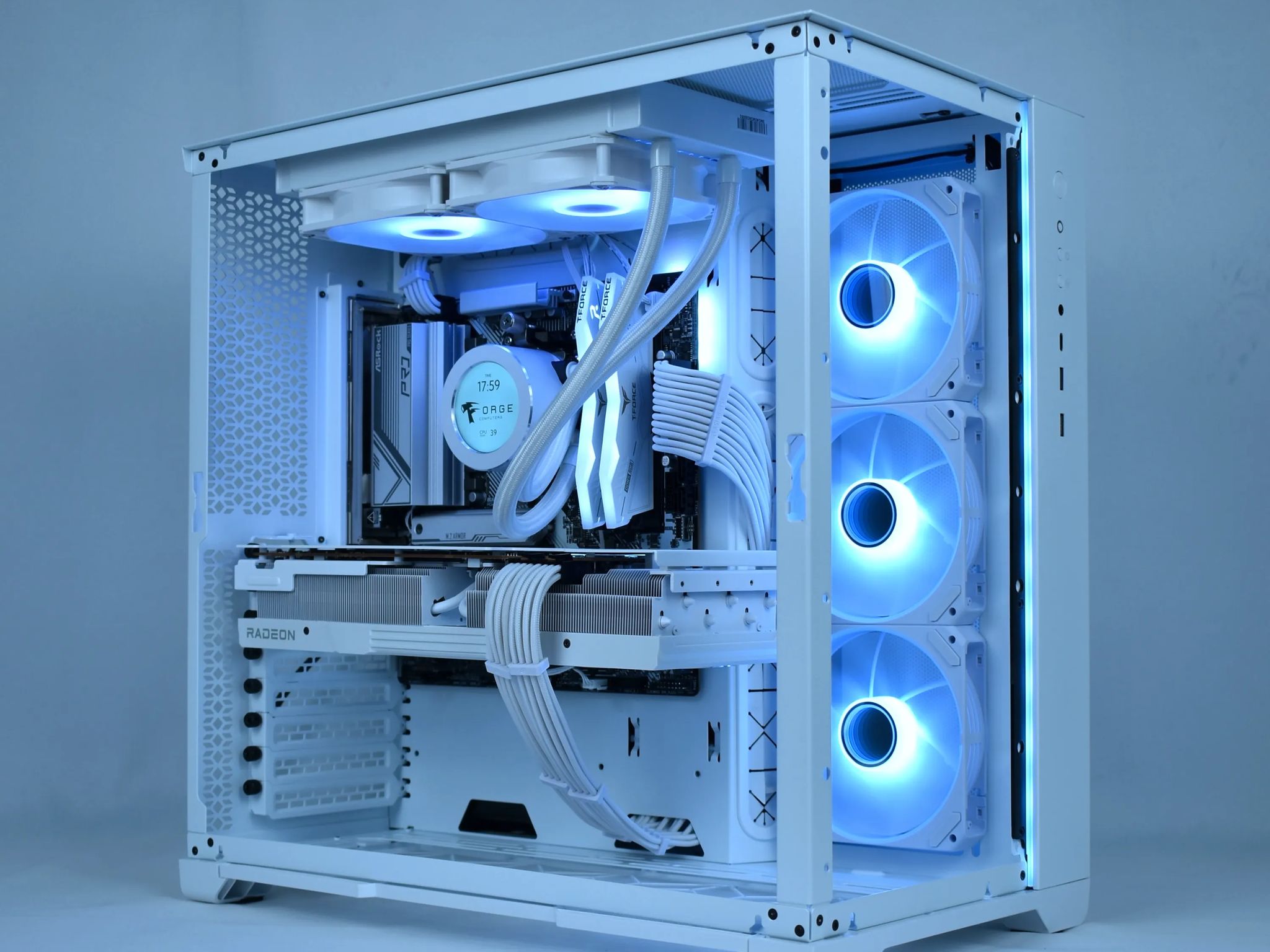 ❄️WHITE OUT❄️ 4K Ultra Gaming/Streaming PC | Ryzen 7 7700, AMD RX 7900XT, 2TB NVME, 32GB DDR5, WiFi