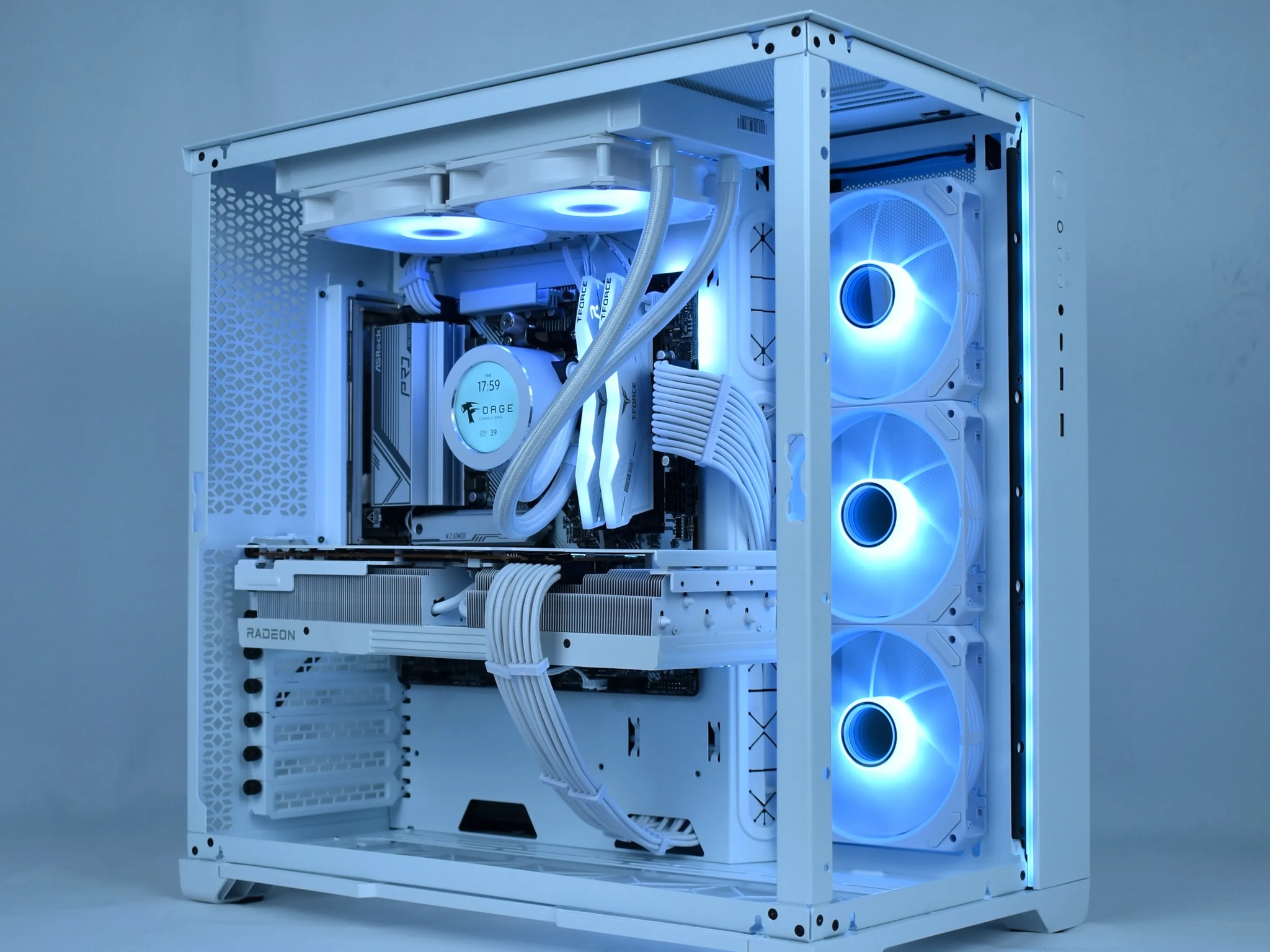 ❄️WHITE OUT❄️ 4K Ultra Gaming/Streaming PC | Ryzen 7 7700, AMD RX 7900XT, 2TB NVME, 32GB DDR5, WiFi